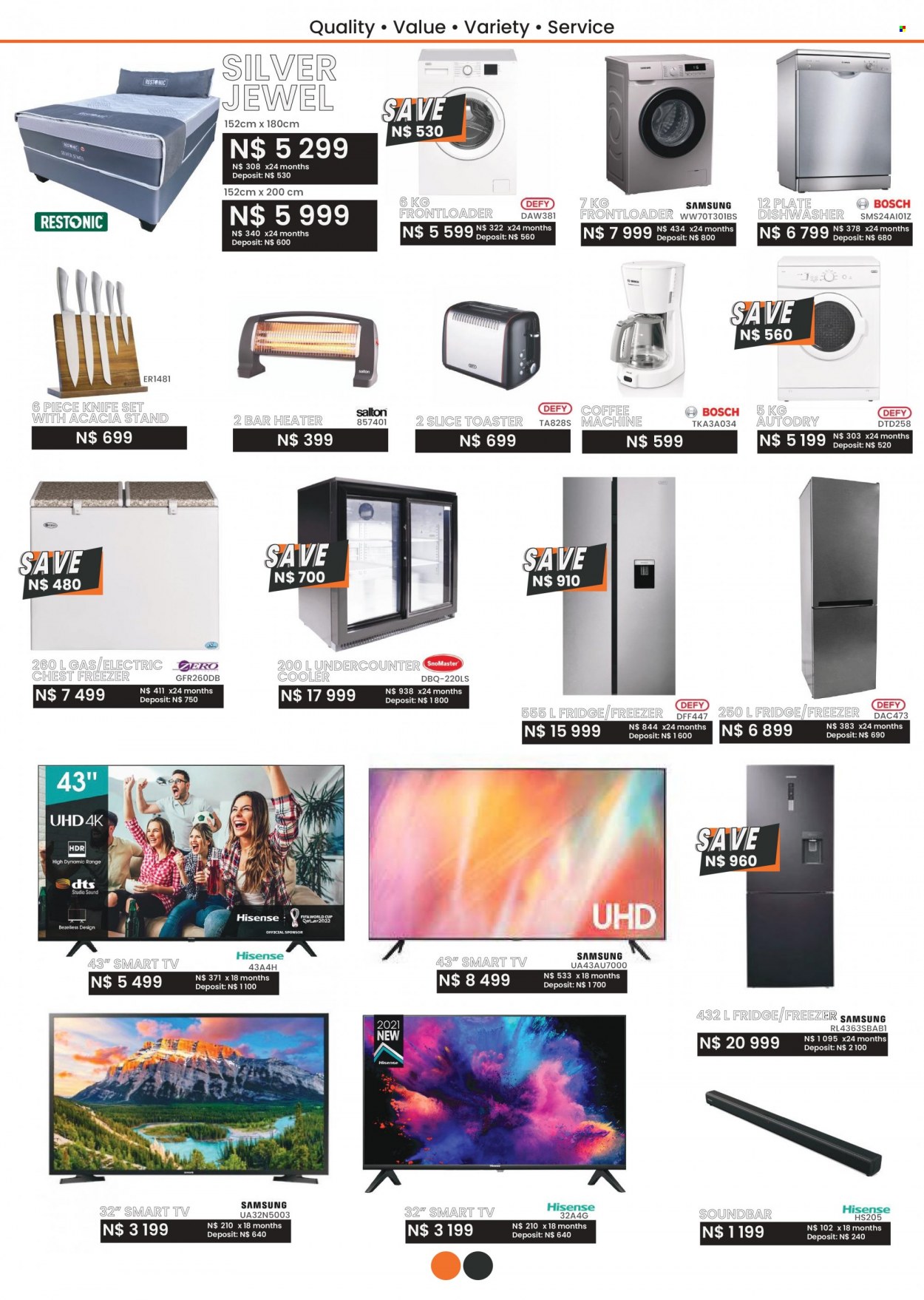 thumbnail - Nictus catalogue  - 01/03/2023 - 30/04/2023 - Sales products - smart tv, TV, sound bar, coffee machine, toaster. Page 2.