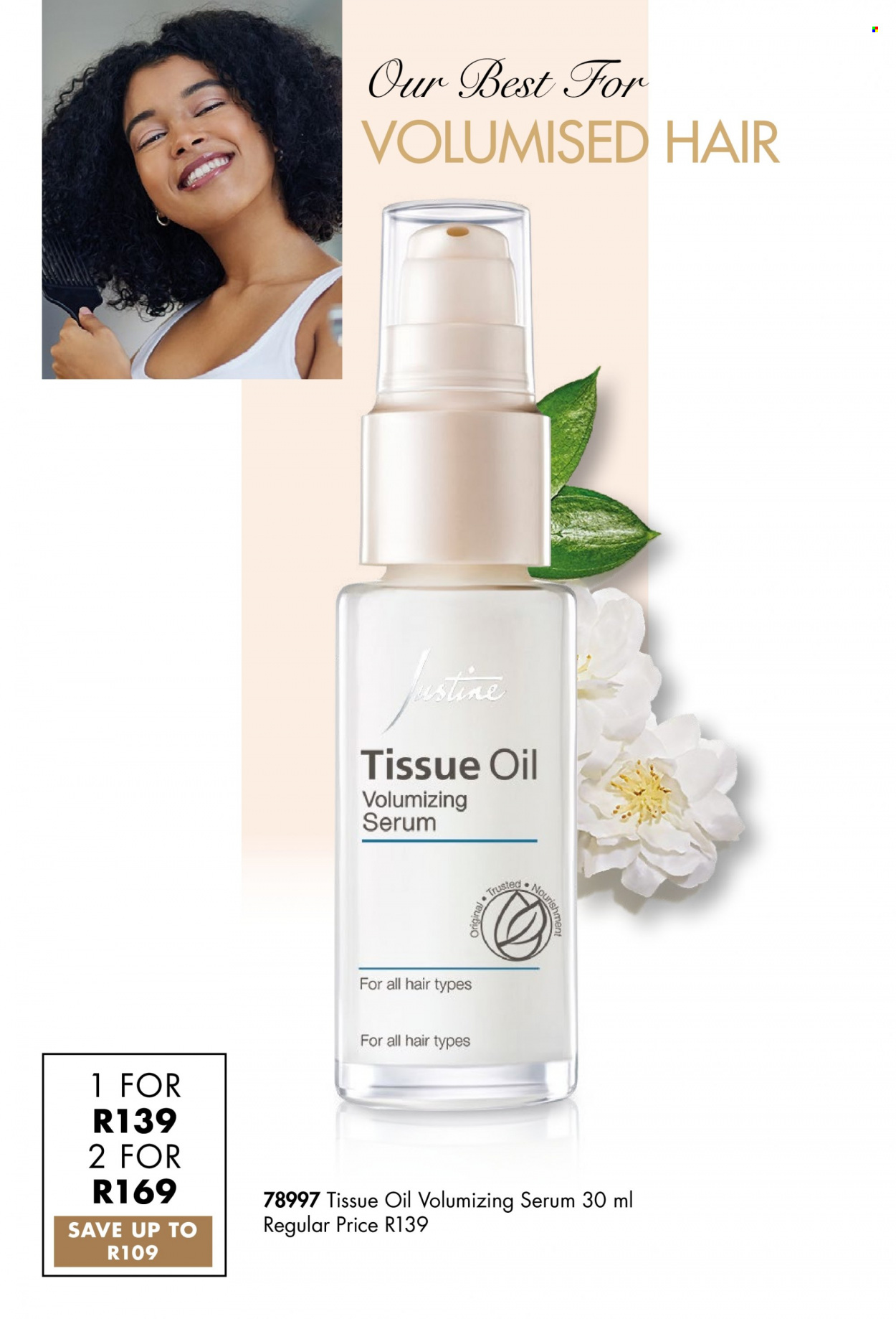 thumbnail - Justine catalogue  - 01/03/2023 - 31/03/2023 - Sales products - tissues, serum. Page 11.