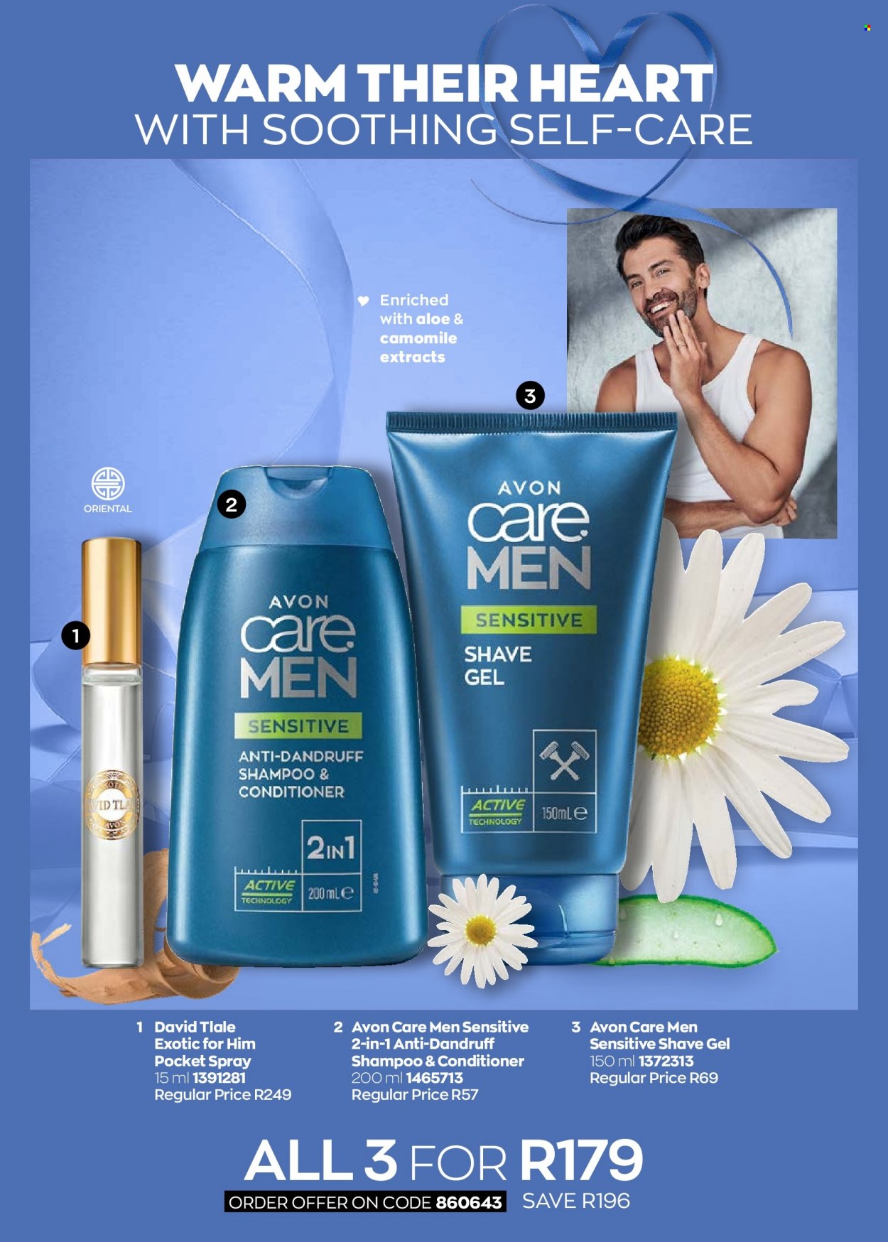 thumbnail - Avon catalogue  - 11/03/2023 - 31/03/2023 - Sales products - shampoo, Avon, conditioner, shave gel. Page 20.