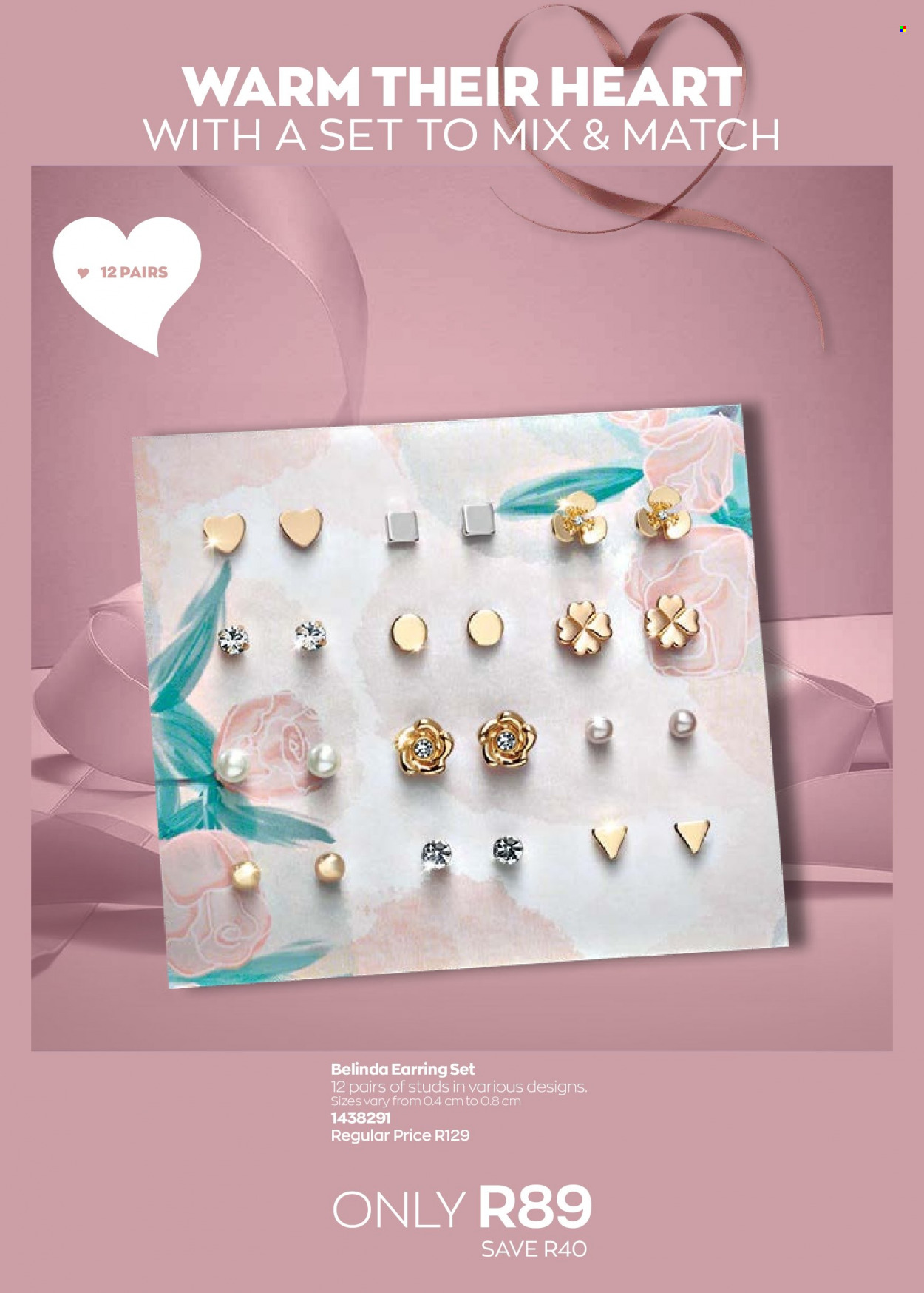 thumbnail - Avon catalogue  - 11/03/2023 - 31/03/2023 - Sales products - earrings, studs. Page 33.