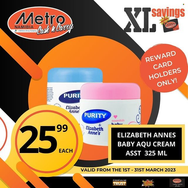 thumbnail - Metro catalogue  - 01/03/2023 - 31/03/2023 - Sales products - Purity. Page 6.