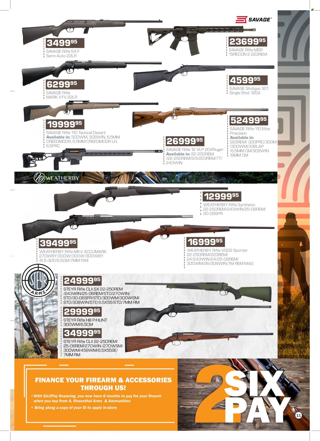 thumbnail - Agra catalogue  - 16/03/2023 - 18/06/2023 - Sales products - rifle, shotgun, savage. Page 11.