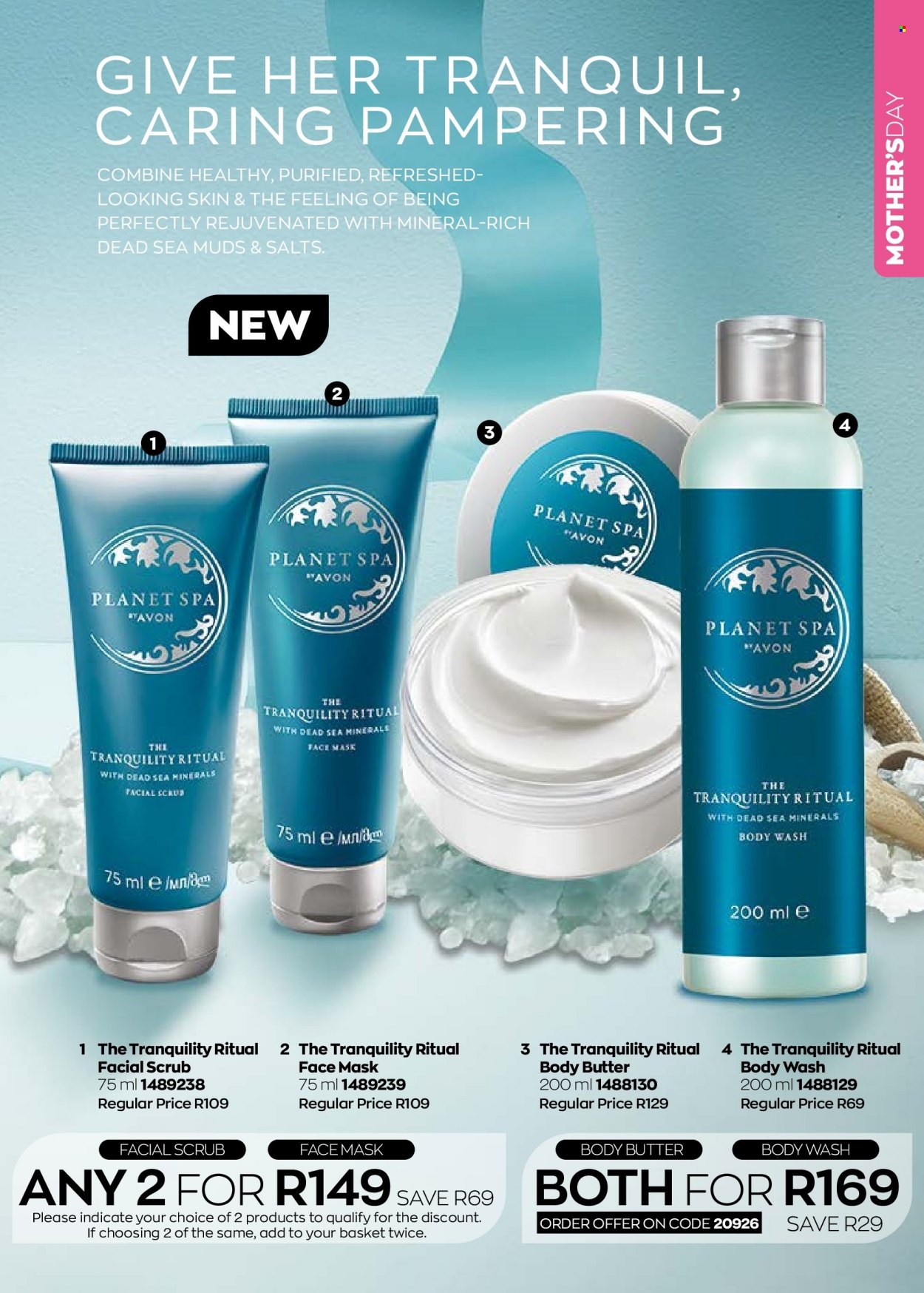 thumbnail - Avon catalogue  - 01/04/2023 - 30/04/2023 - Sales products - body wash, Planet Spa, Avon, face mask, body butter. Page 19.