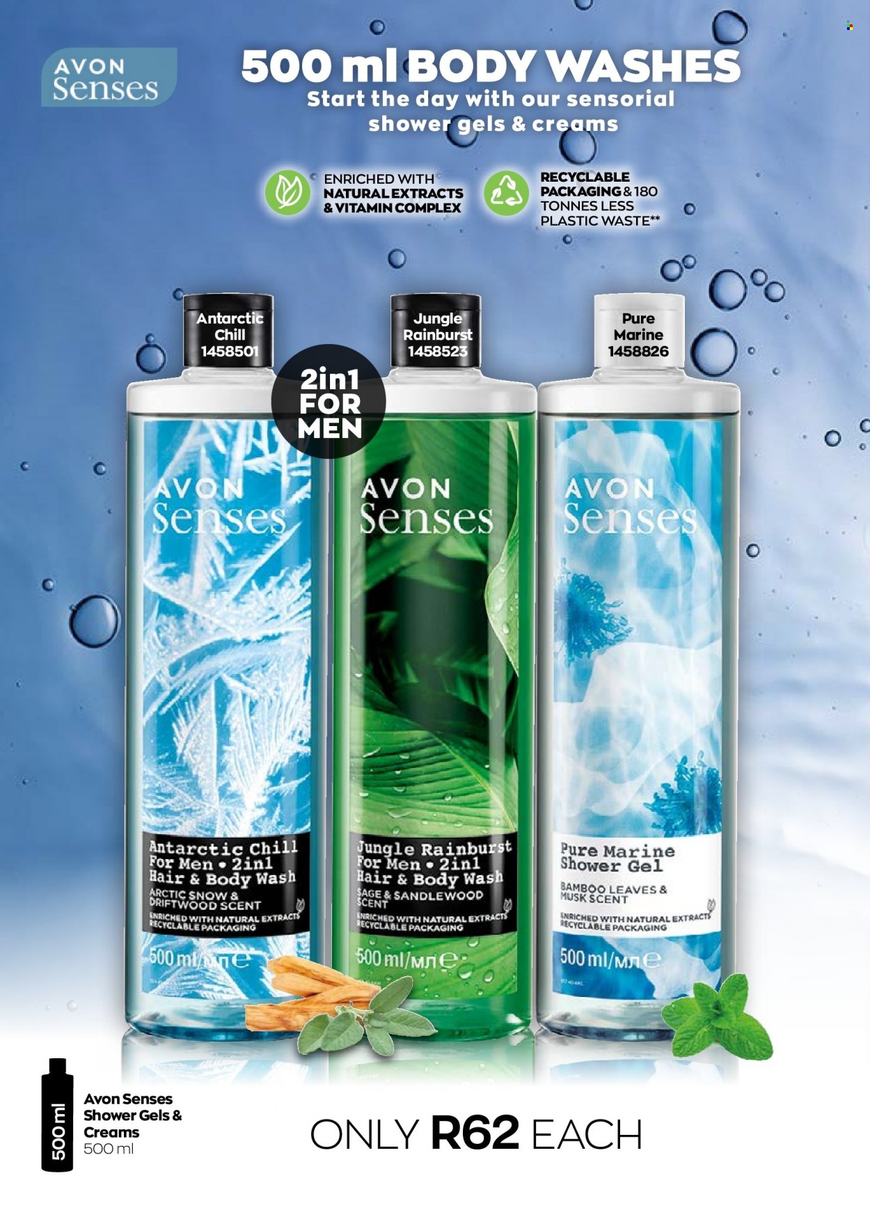 thumbnail - Avon catalogue  - 01/04/2023 - 30/04/2023 - Sales products - body wash, shower gel, hair & body wash, Avon. Page 150.