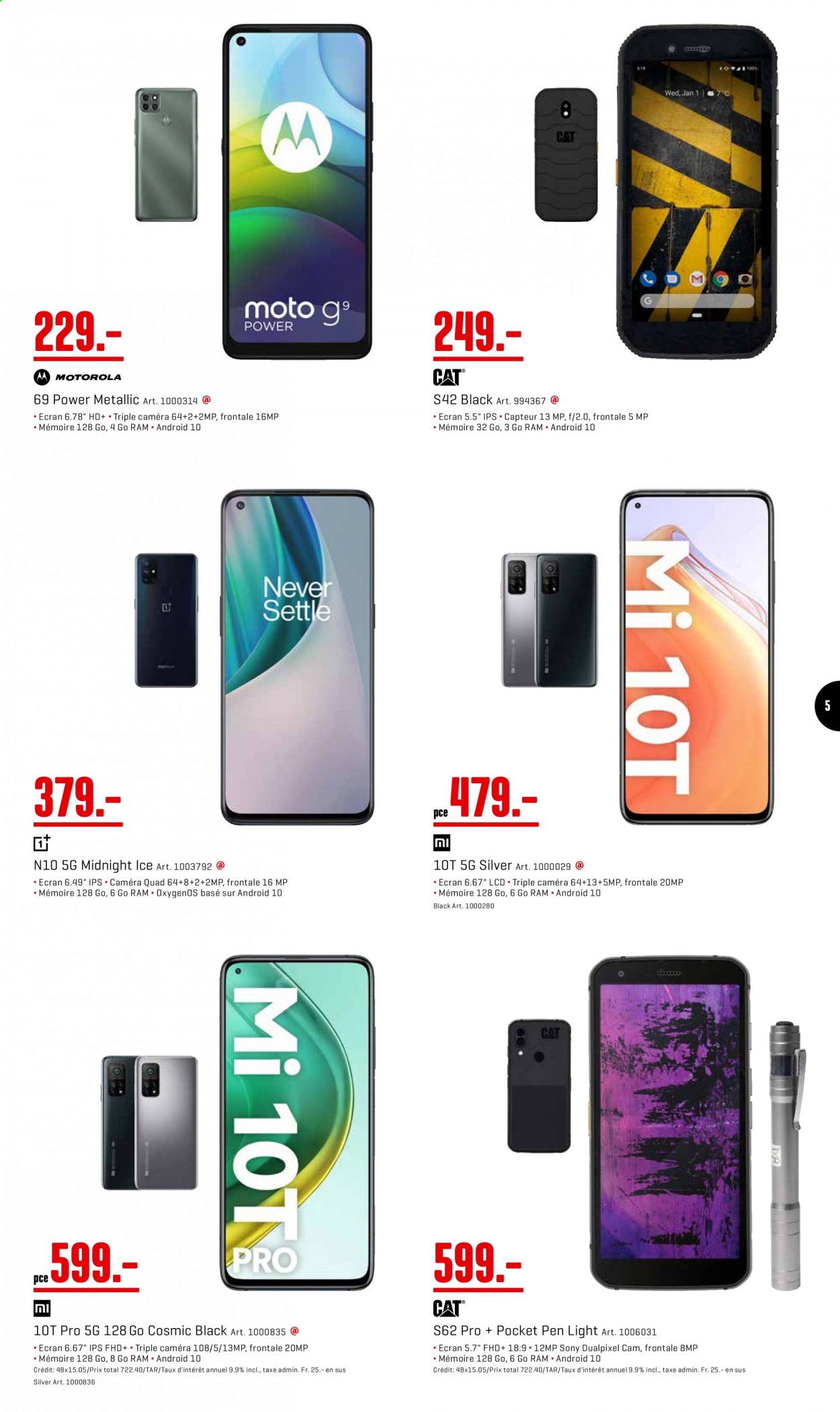 Catalogue Interdiscount - 22.2.2021 - 7.3.2021. Page 5