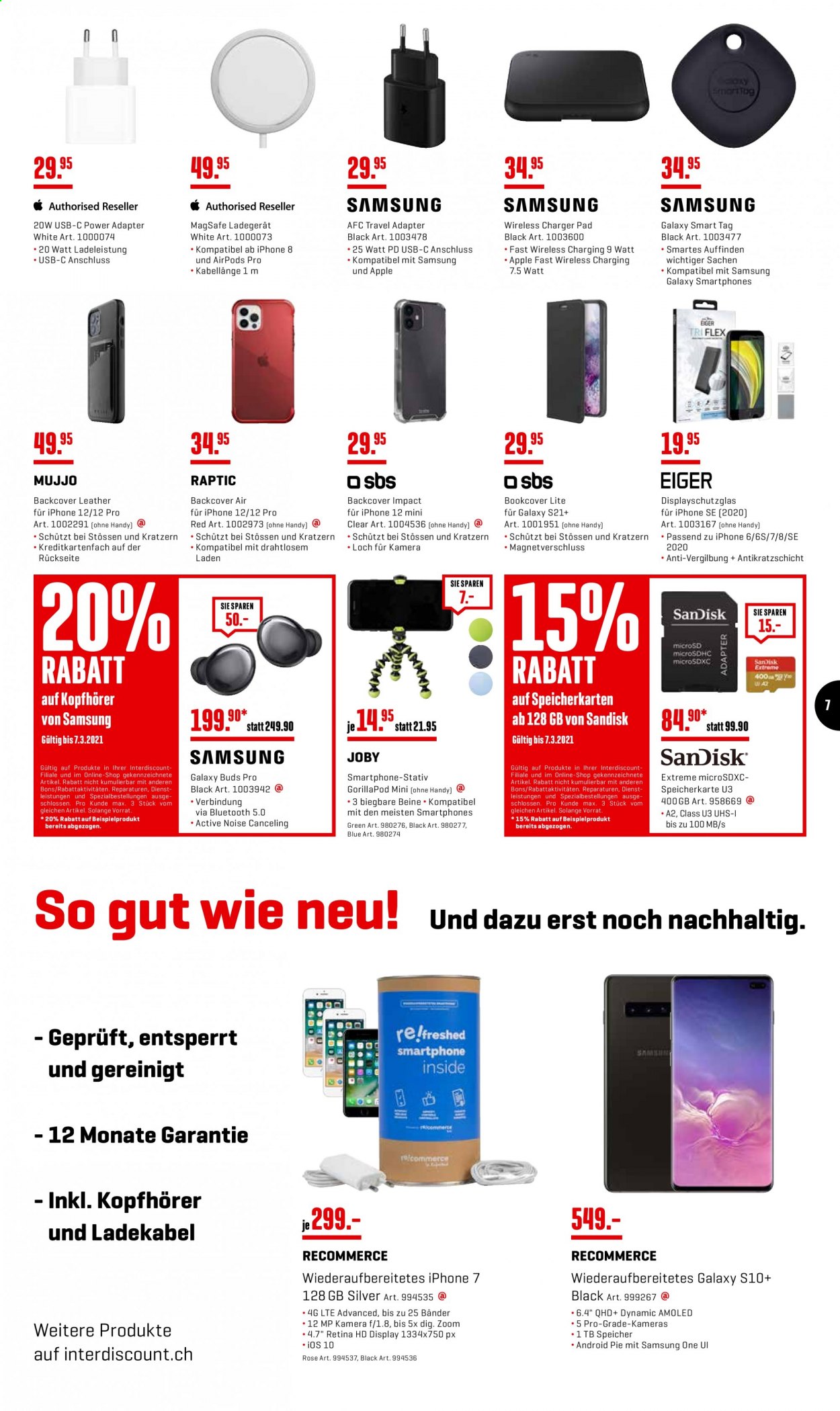 Volantino Interdiscount - 22.2.2021 - 7.3.2021. Pagina 7