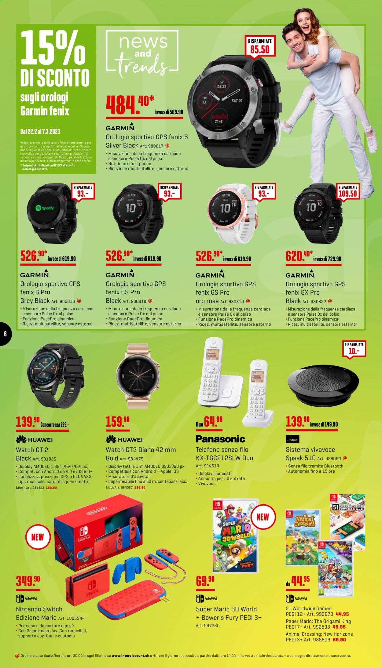 Volantino Interdiscount - 22.2.2021 - 7.3.2021. Pagina 6