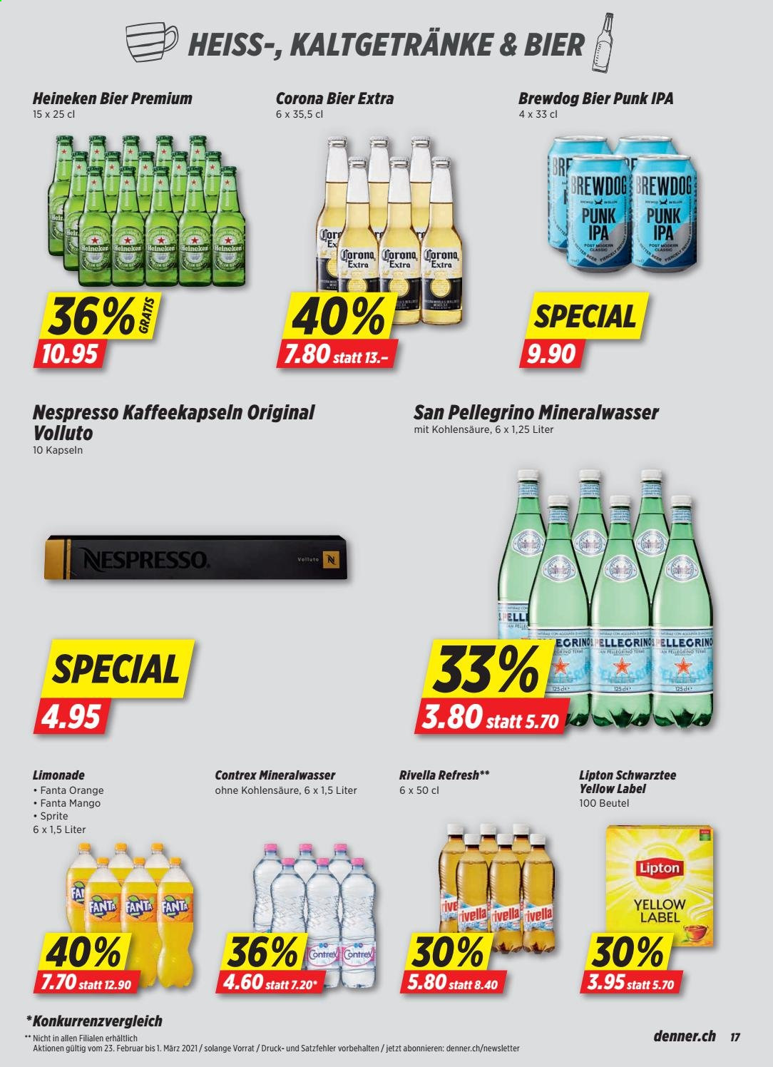 Catalogue Denner - 23.2.2021 - 1.3.2021. Page 17