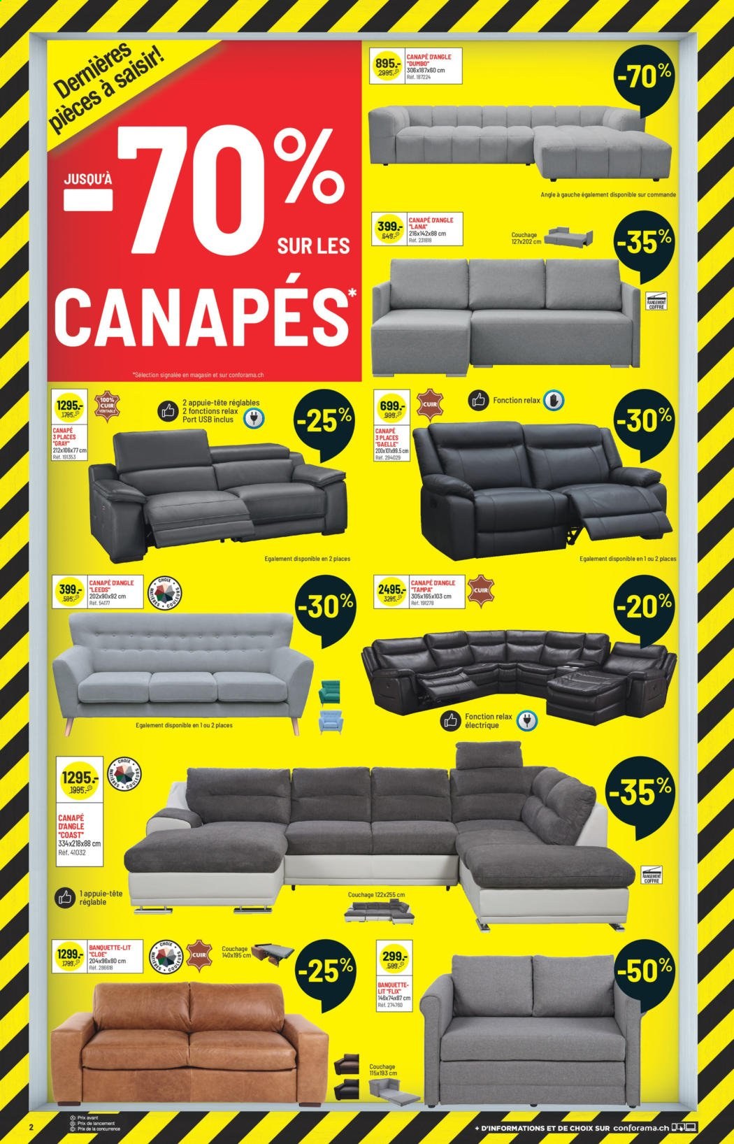 Volantino Conforama - 23.2.2021 - 8.3.2021. Pagina 2