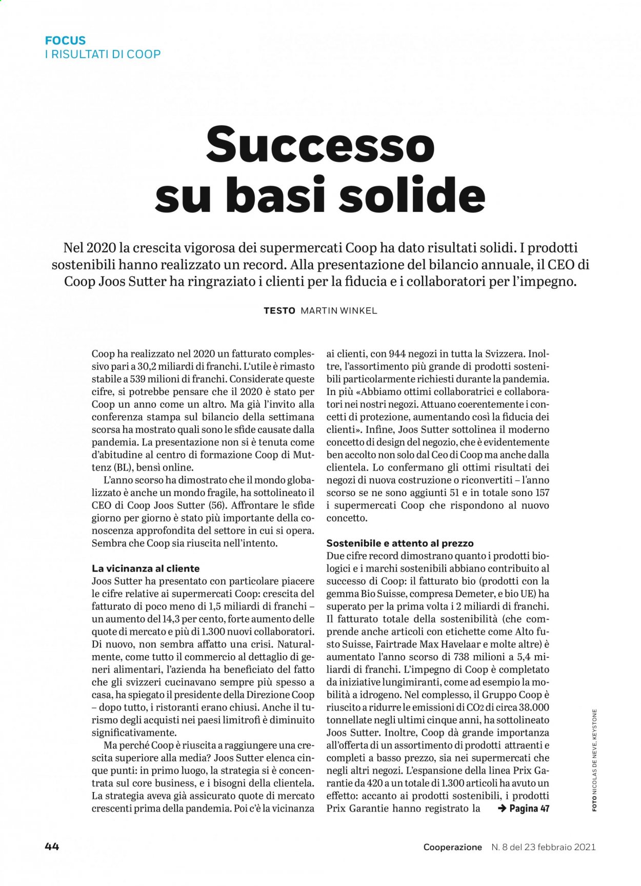 Volantino Coop - 23.2.2021 - 1.3.2021. Pagina 44