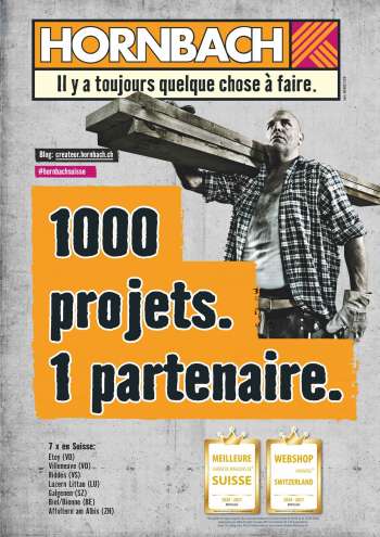 Volantino Hornbach - 24.2.2021 - 23.3.2021.
