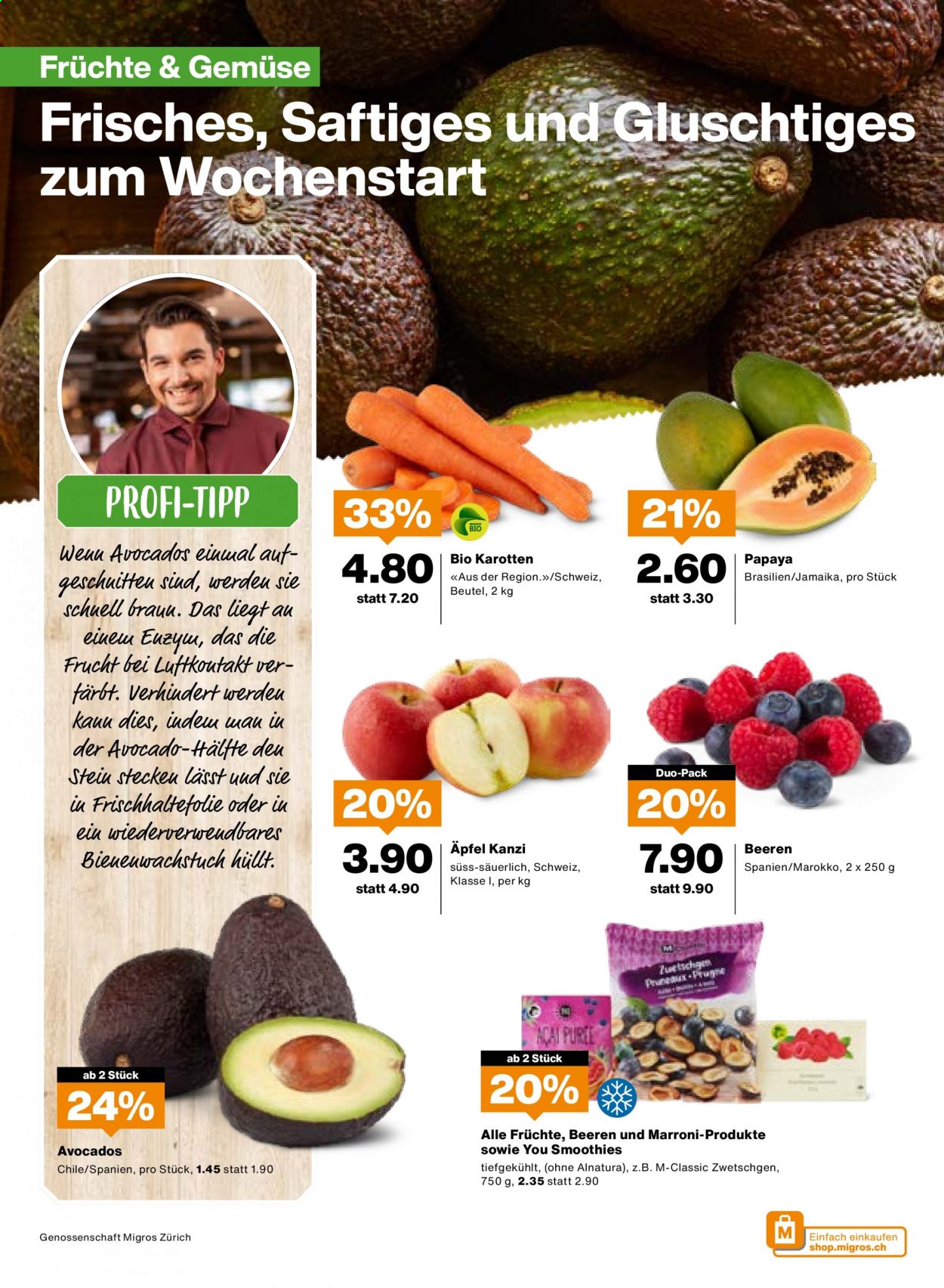 Catalogue Migros - 23.2.2021 - 1.3.2021. Page 2