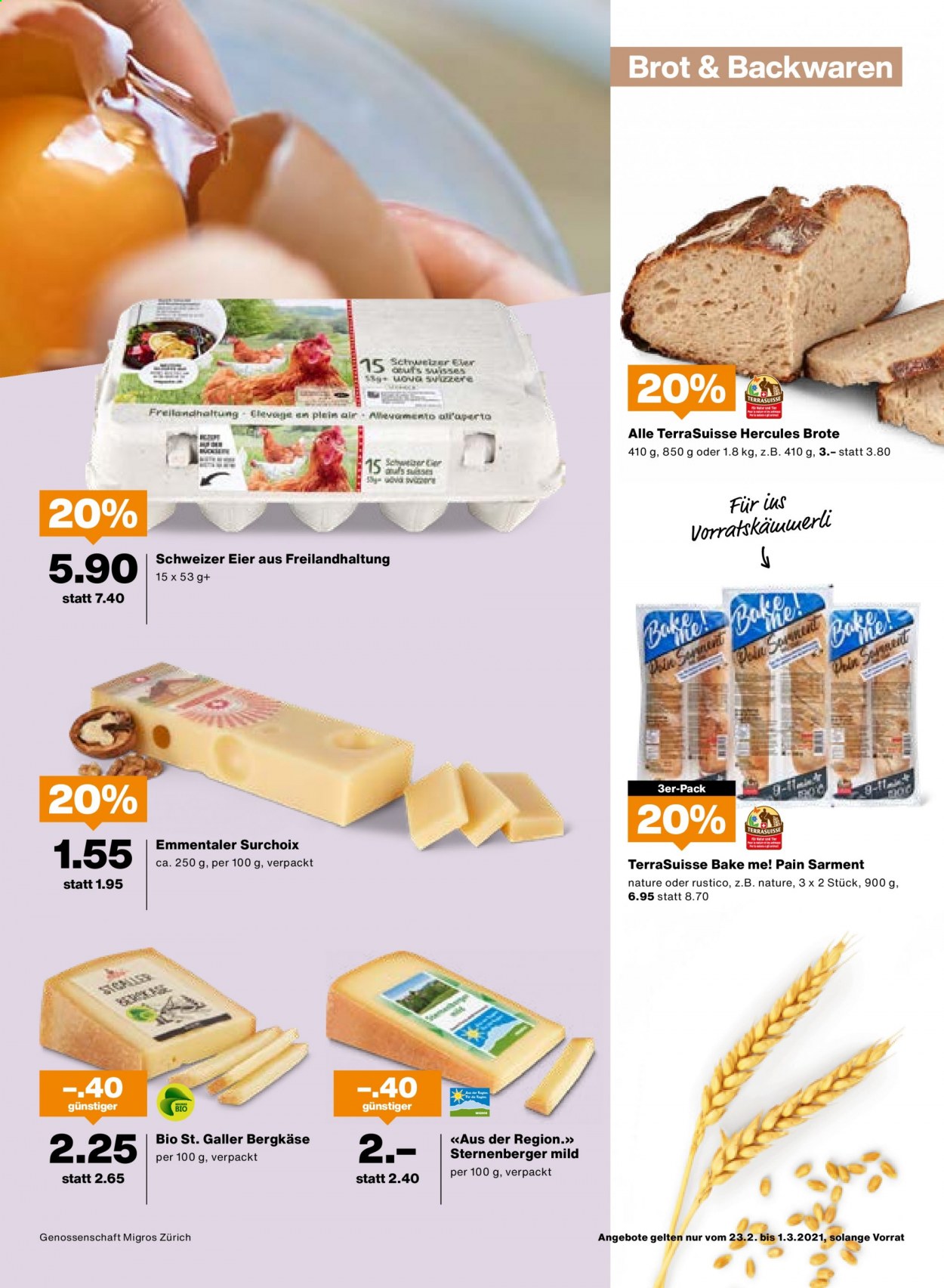 Catalogue Migros - 23.2.2021 - 1.3.2021. Page 7