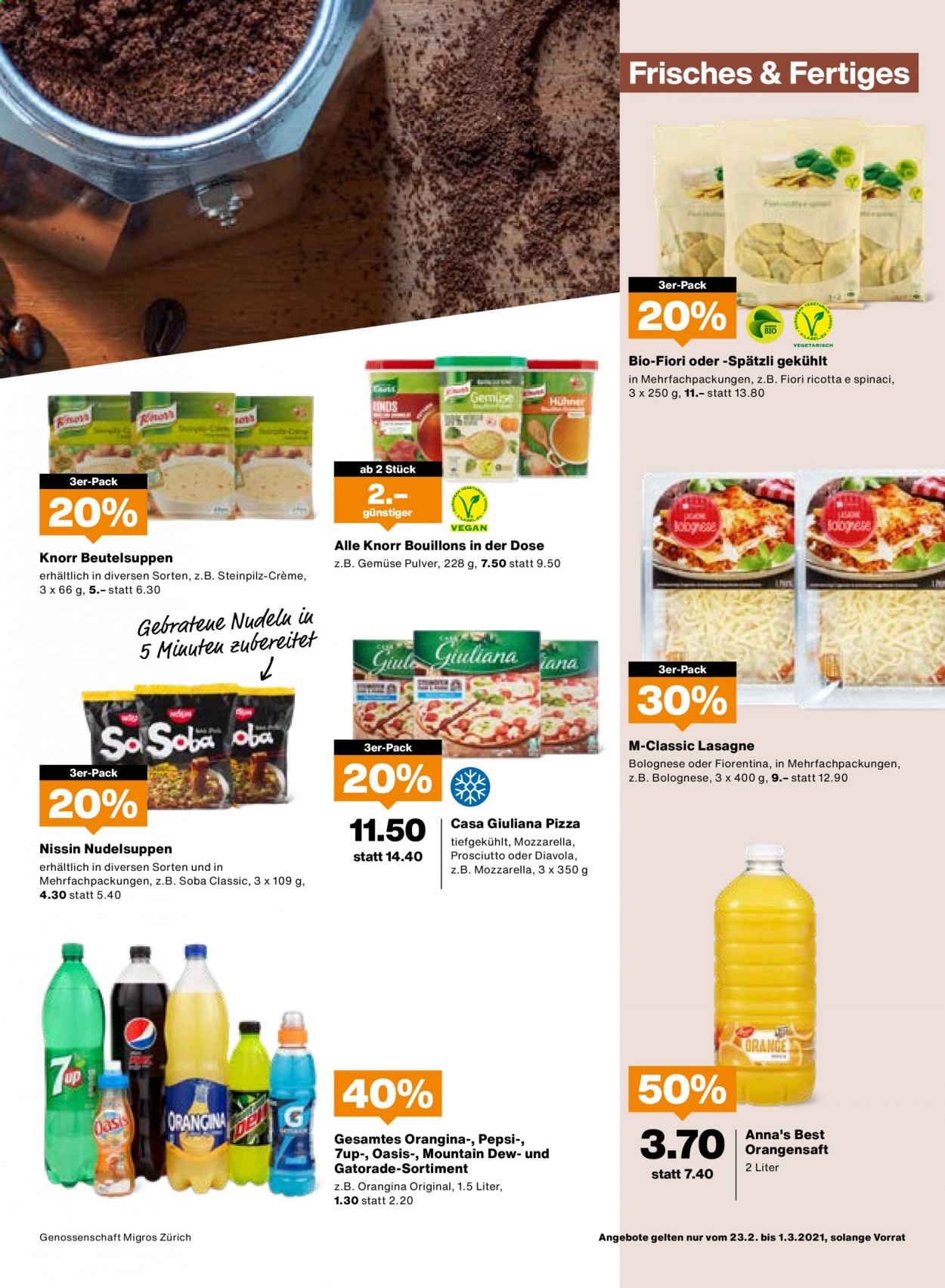 Catalogue Migros - 23.2.2021 - 1.3.2021. Page 11
