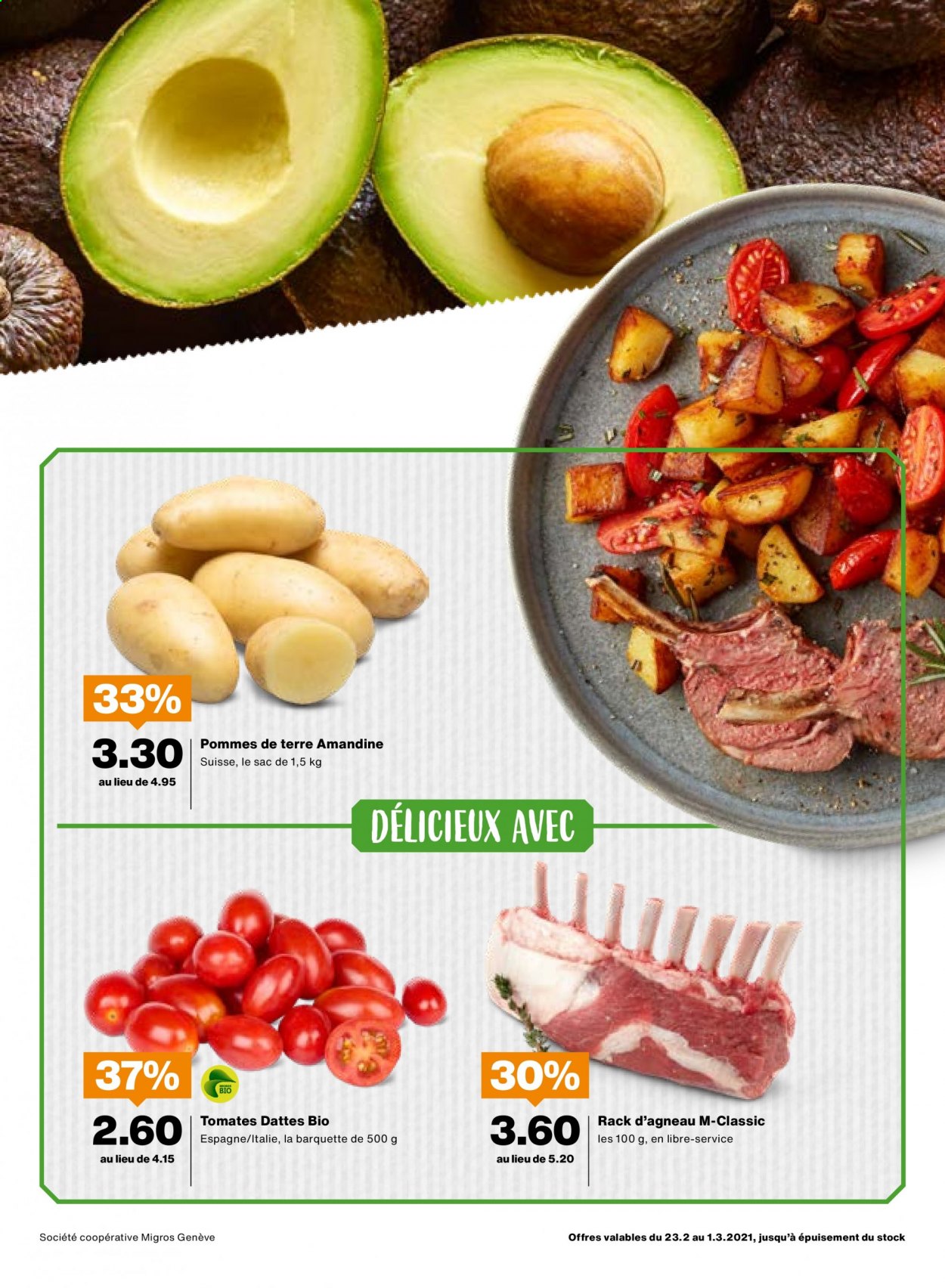 Prospekt Migros - 23.2.2021 - 1.3.2021. Seite 3