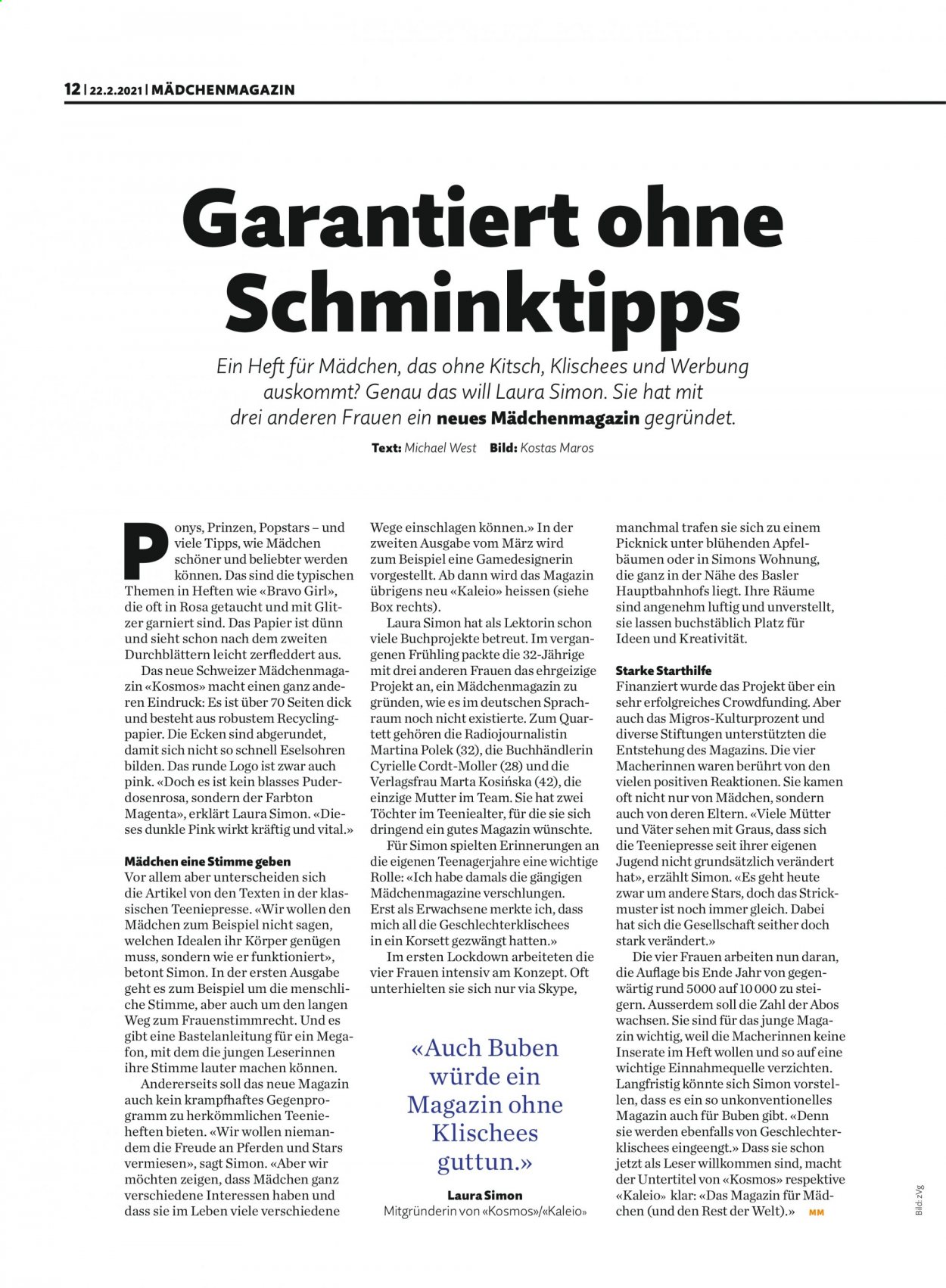 Catalogue Migros - 22.2.2021 - 28.2.2021. Page 12