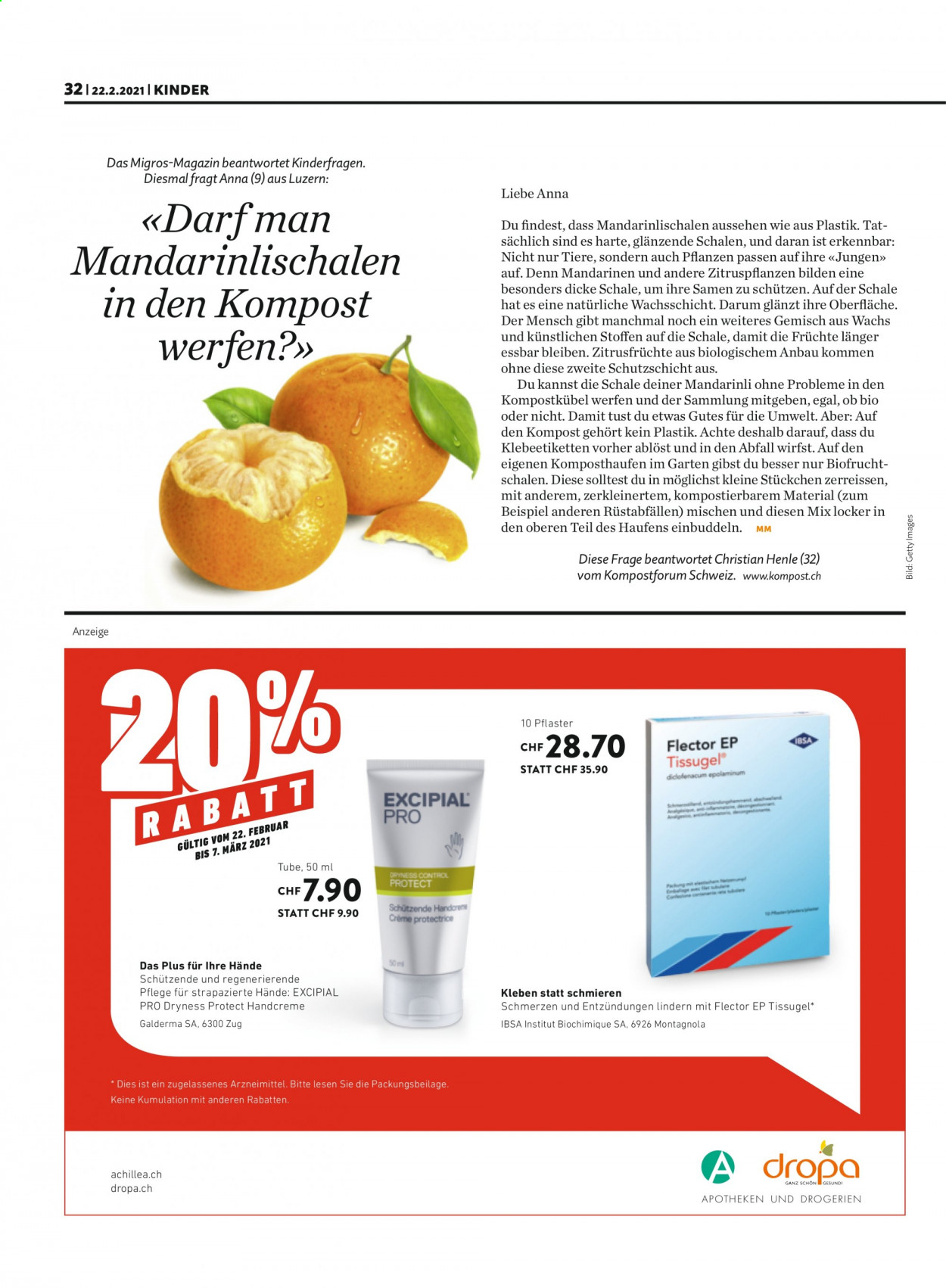 Catalogue Migros - 22.2.2021 - 28.2.2021. Page 32