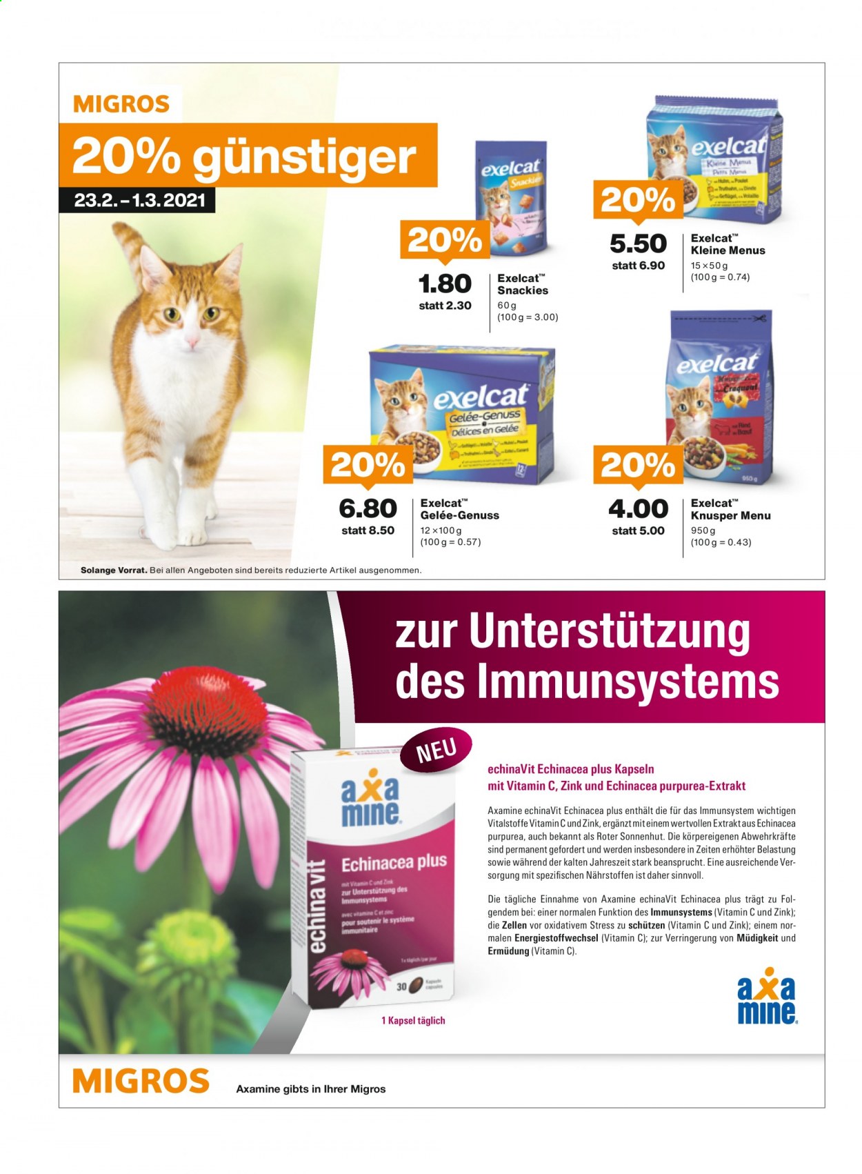 Catalogue Migros - 22.2.2021 - 28.2.2021. Page 38