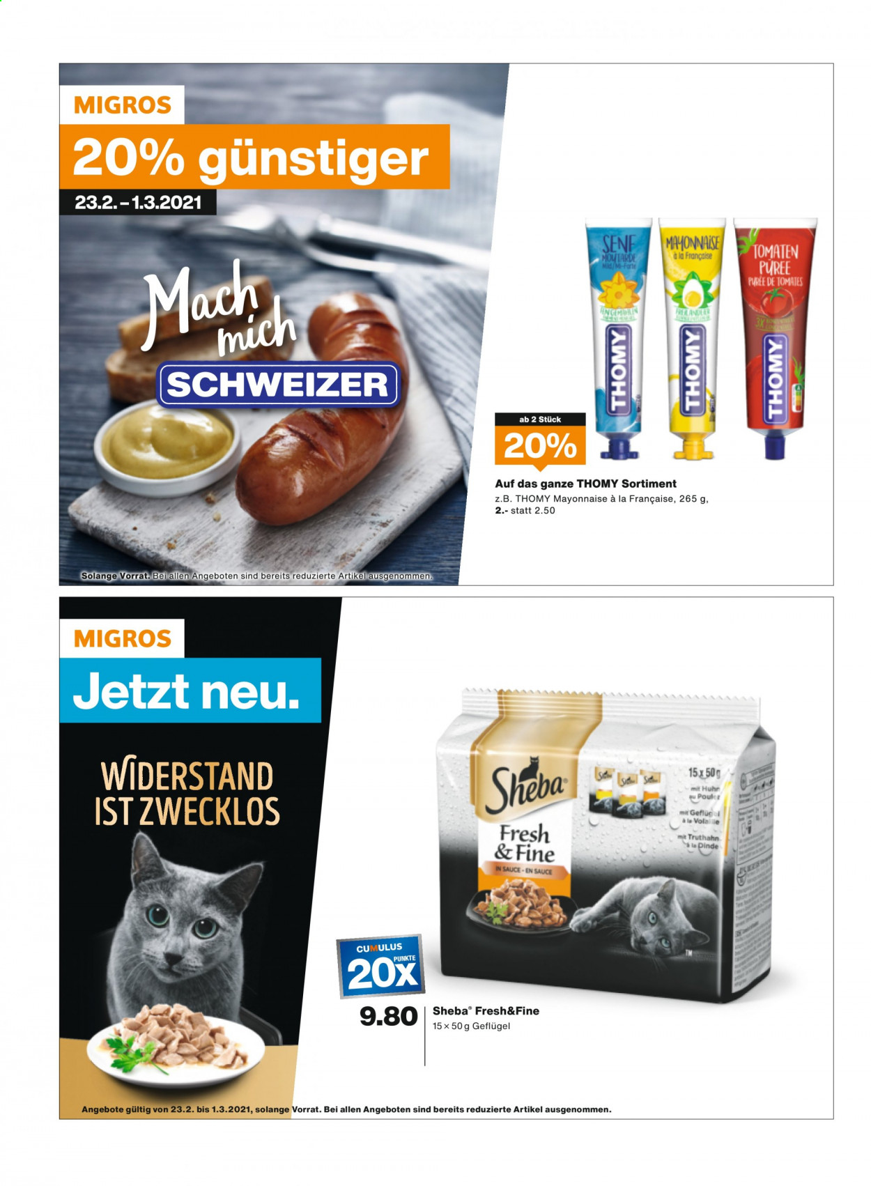 Catalogue Migros - 22.2.2021 - 28.2.2021. Page 40