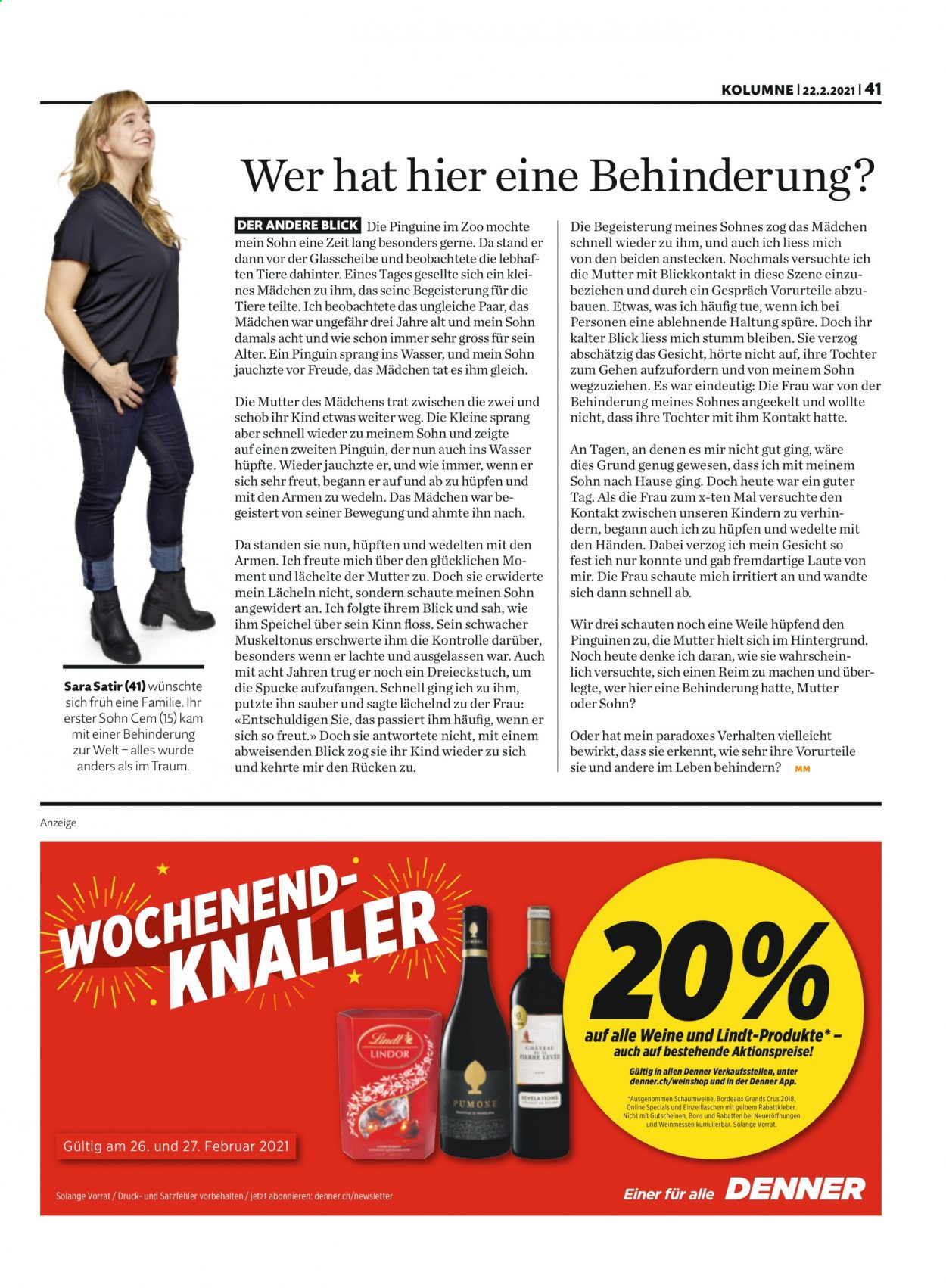 Catalogue Migros - 22.2.2021 - 28.2.2021. Page 41