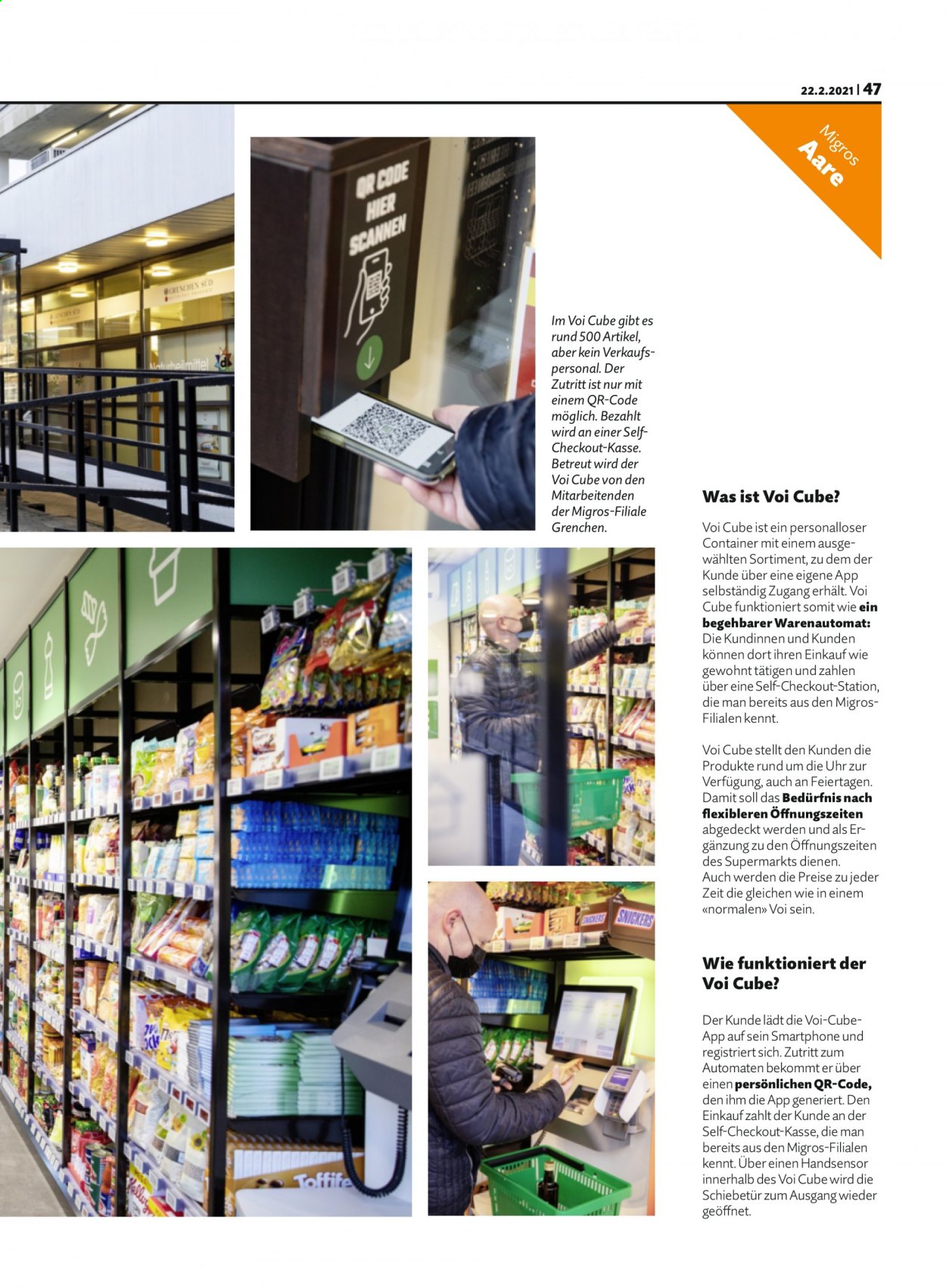 Catalogue Migros - 22.2.2021 - 28.2.2021. Page 47