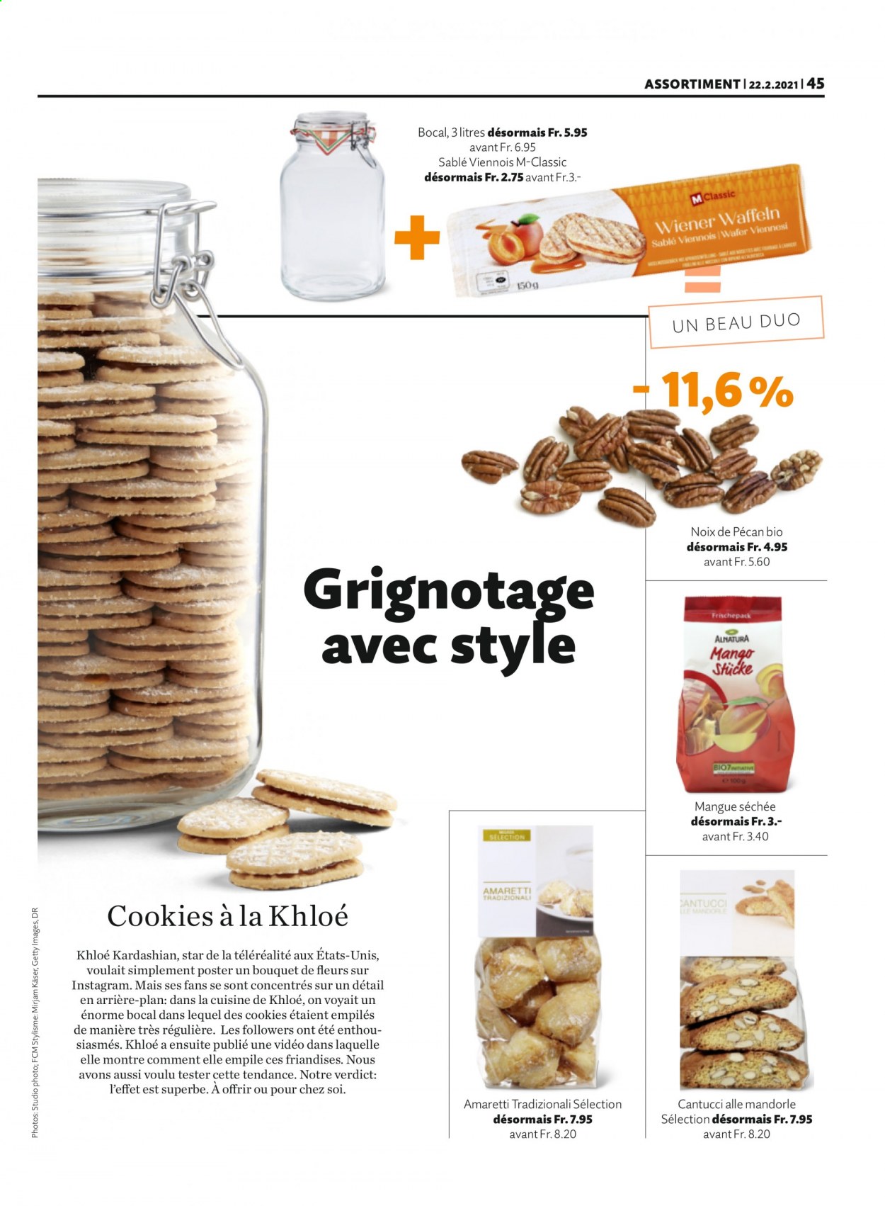 Prospekt Migros - 22.2.2021 - 28.2.2021. Seite 45