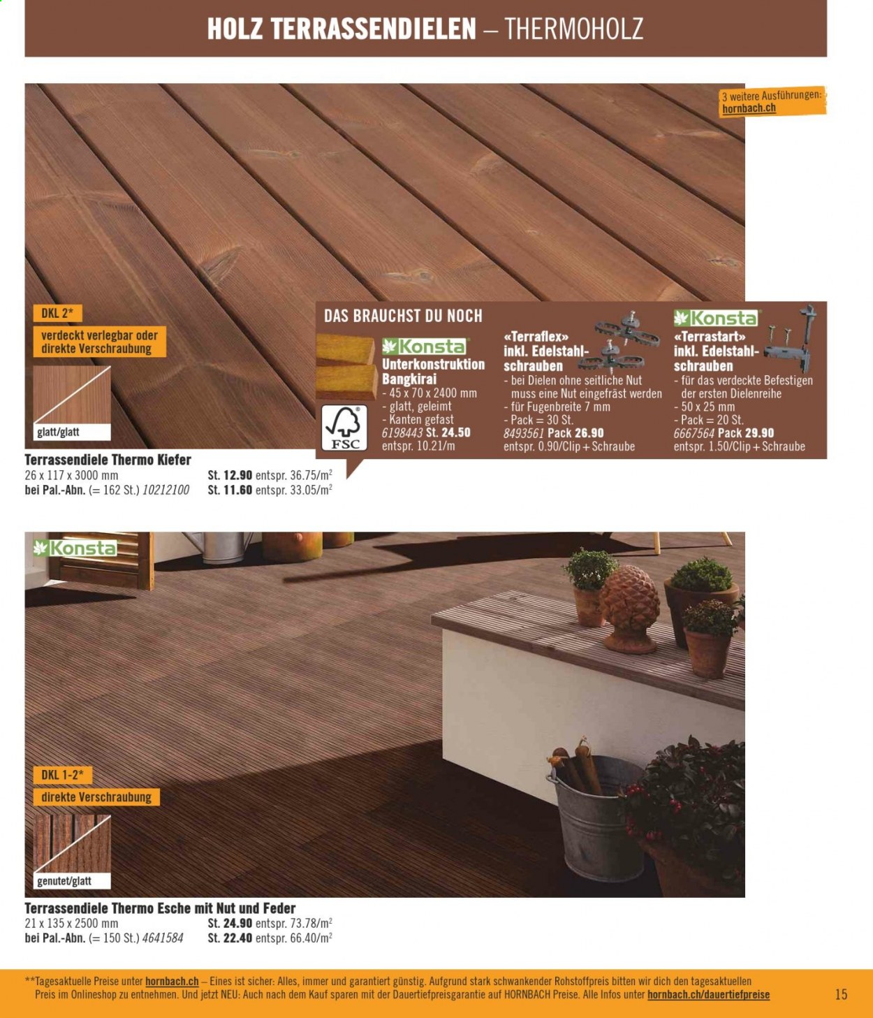 Volantino Hornbach - 26.2.2021 - 1.3.2021. Pagina 15