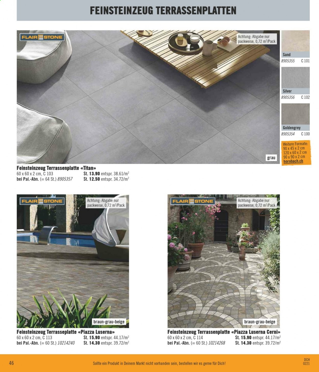 Volantino Hornbach - 26.2.2021 - 1.3.2021. Pagina 46