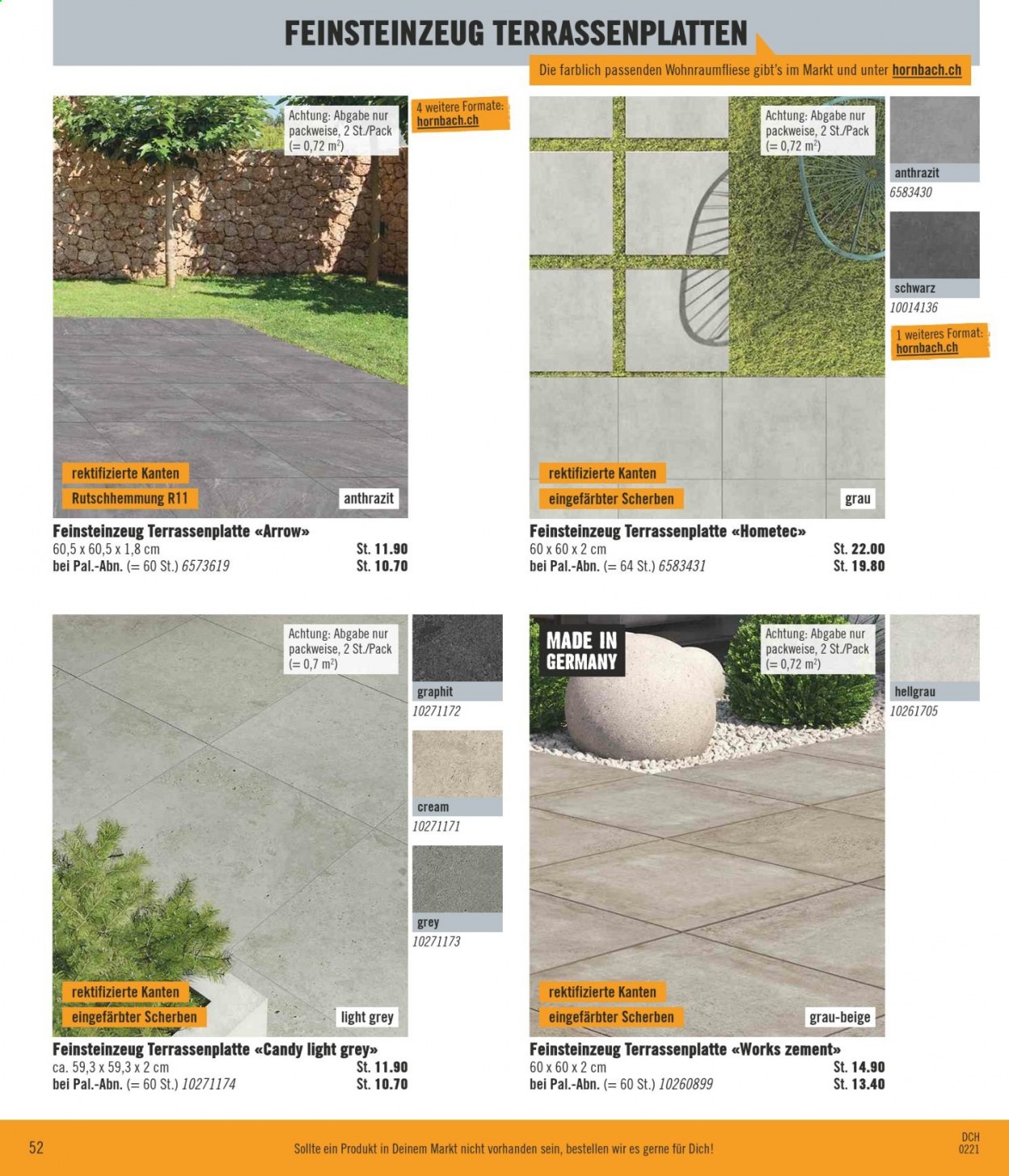 Volantino Hornbach - 26.2.2021 - 1.3.2021. Pagina 52