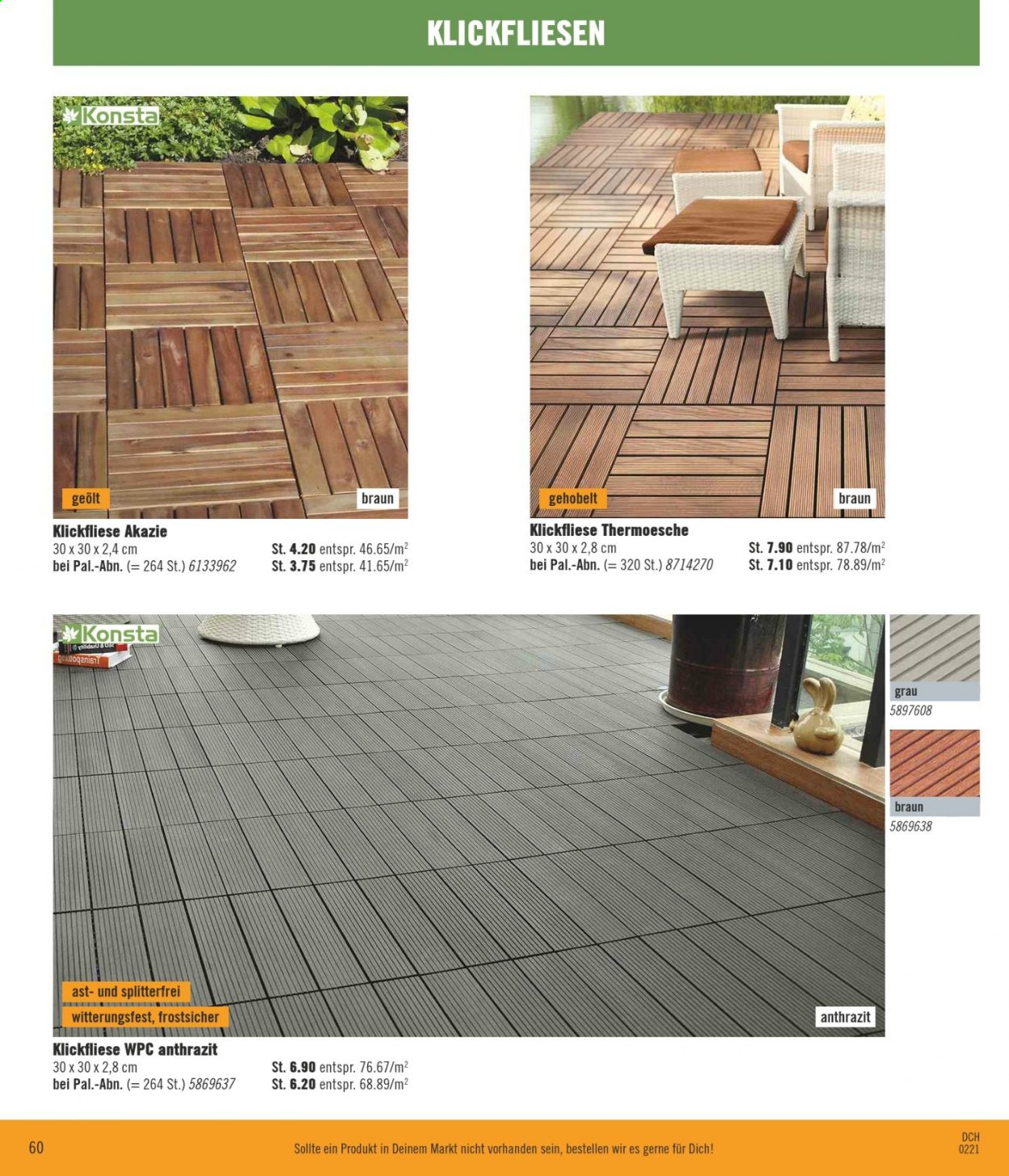 Volantino Hornbach - 26.2.2021 - 1.3.2021. Pagina 60