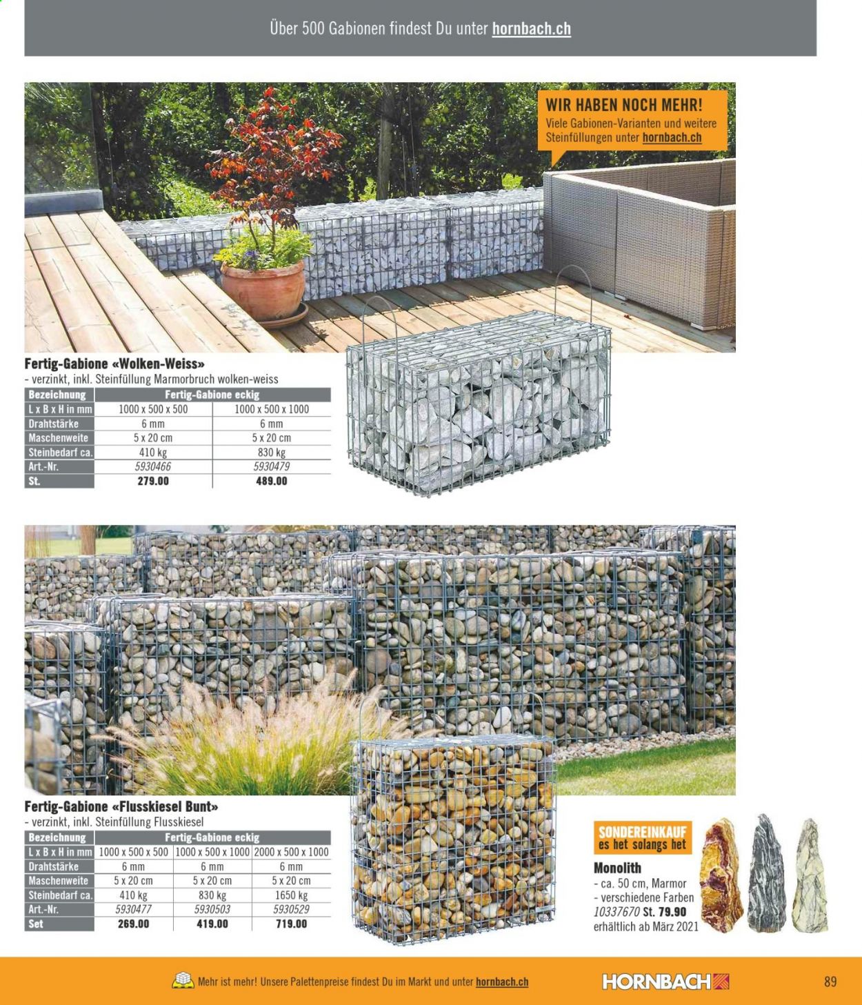 Volantino Hornbach - 26.2.2021 - 1.3.2021. Pagina 89