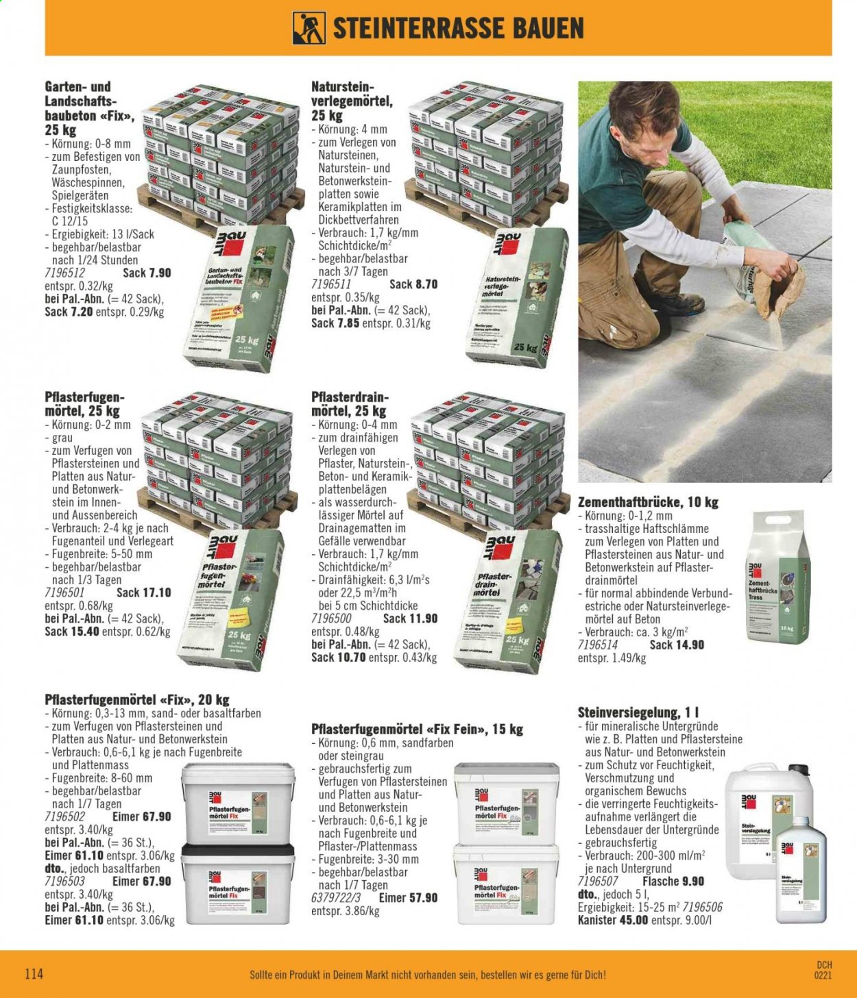 Volantino Hornbach - 26.2.2021 - 1.3.2021. Pagina 114