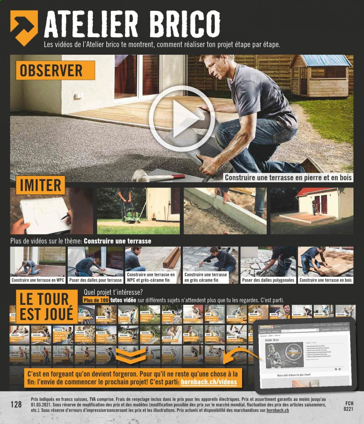 Catalogue Hornbach - 26.2.2021 - 1.3.2021. Page 128