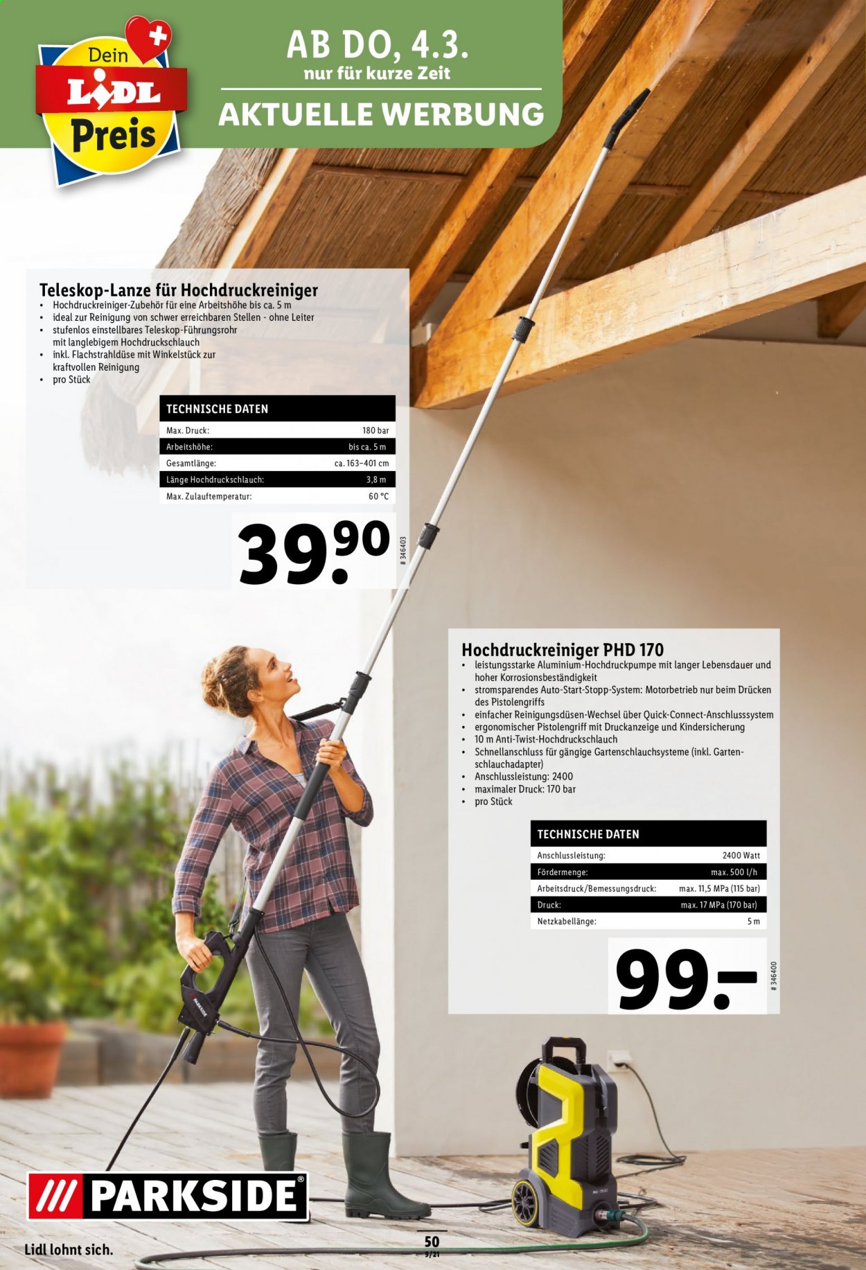 Volantino Lidl - 4.3.2021 - 10.3.2021. Pagina 50