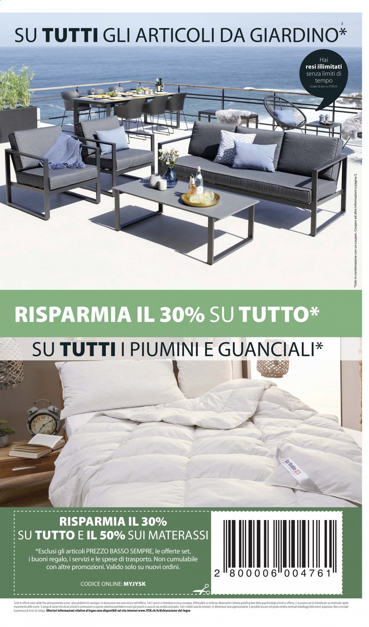 Volantino JYSK. Pagina 3
