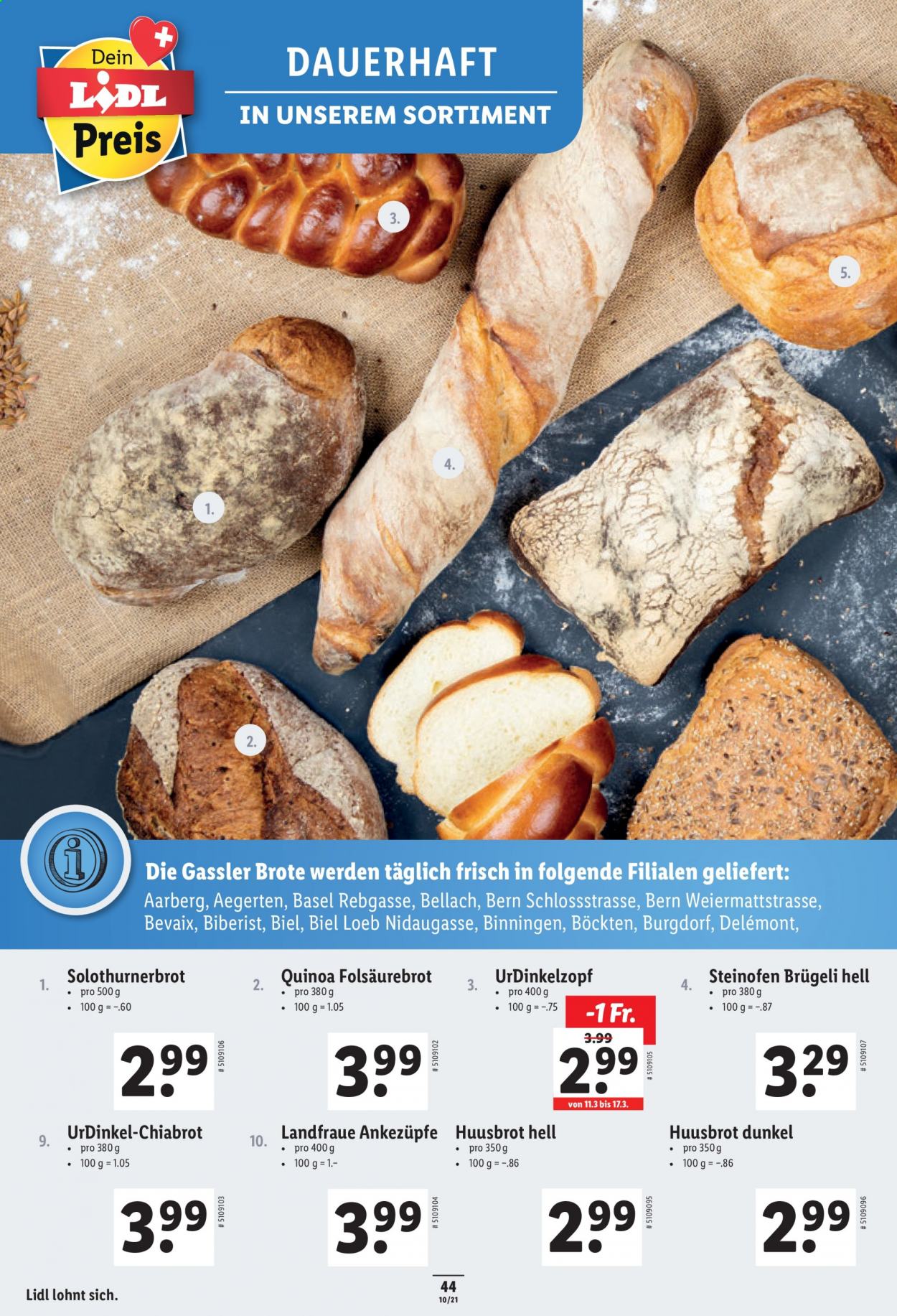 Catalogue Lidl - 11.3.2021 - 17.3.2021. Page 44