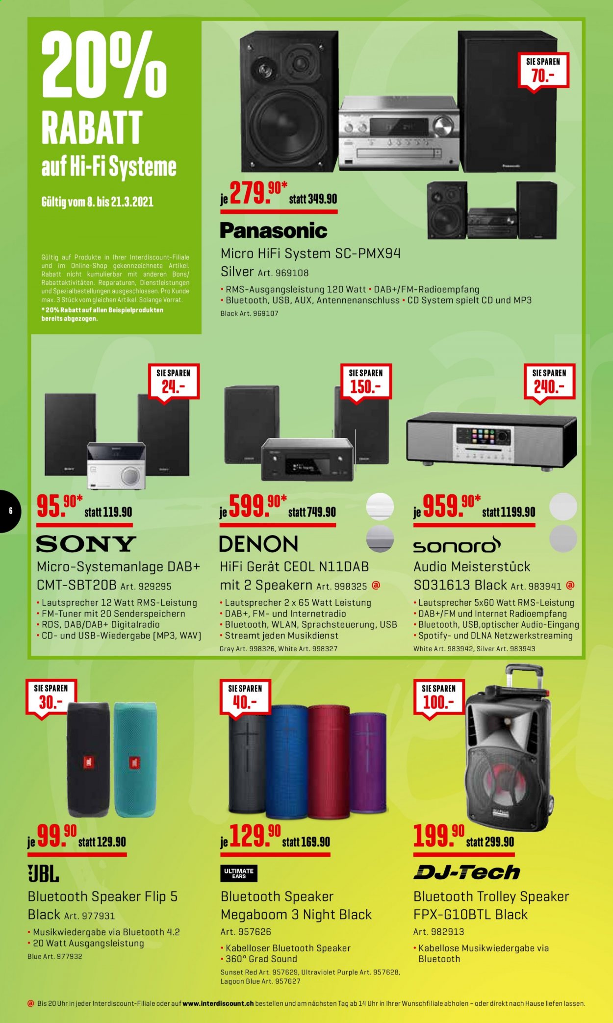 Catalogue Interdiscount - 8.3.2021 - 21.3.2021. Page 6