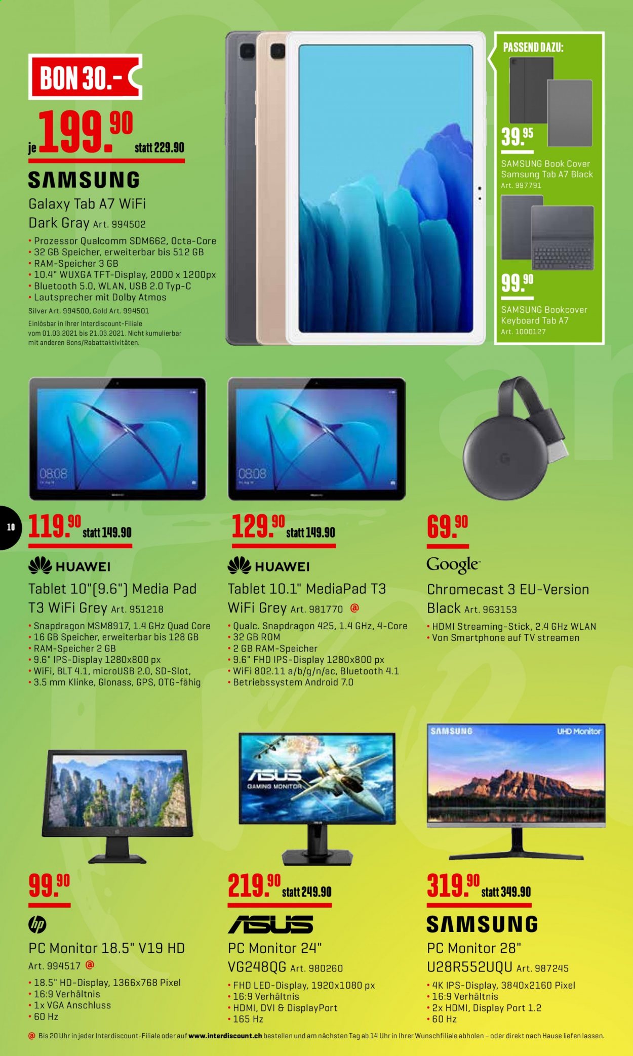 Catalogue Interdiscount - 8.3.2021 - 21.3.2021. Page 10