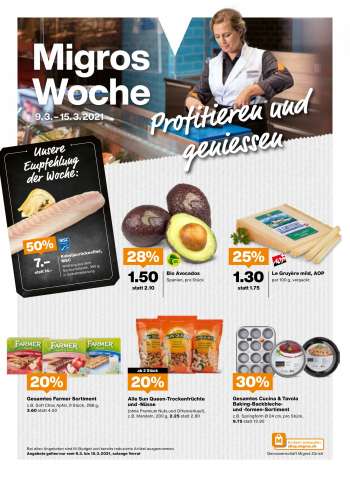 Catalogue Migros - 9.3.2021 - 15.3.2021.