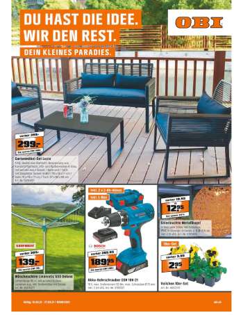 Volantino OBI - 15.3.2021 - 27.3.2021.