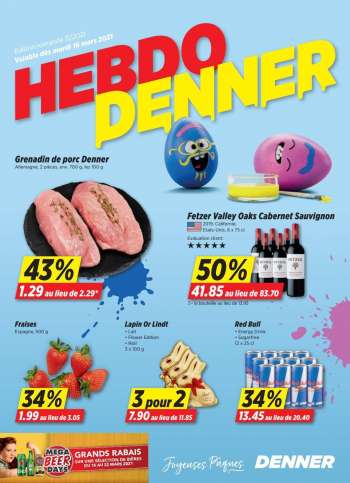 Catalogue Denner - 16.3.2021 - 22.3.2021.