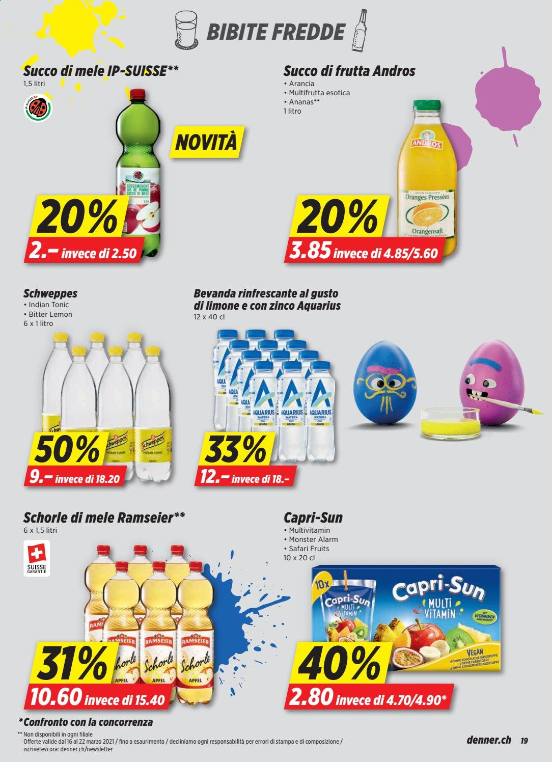 Volantino Denner - 16.3.2021 - 22.3.2021. Pagina 19