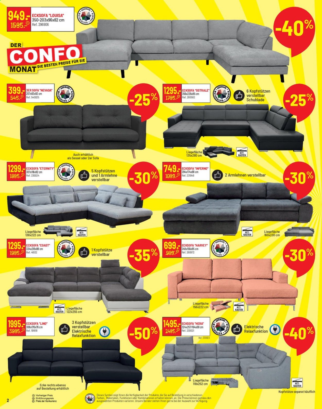 Volantino Conforama - 16.3.2021 - 29.3.2021. Pagina 2