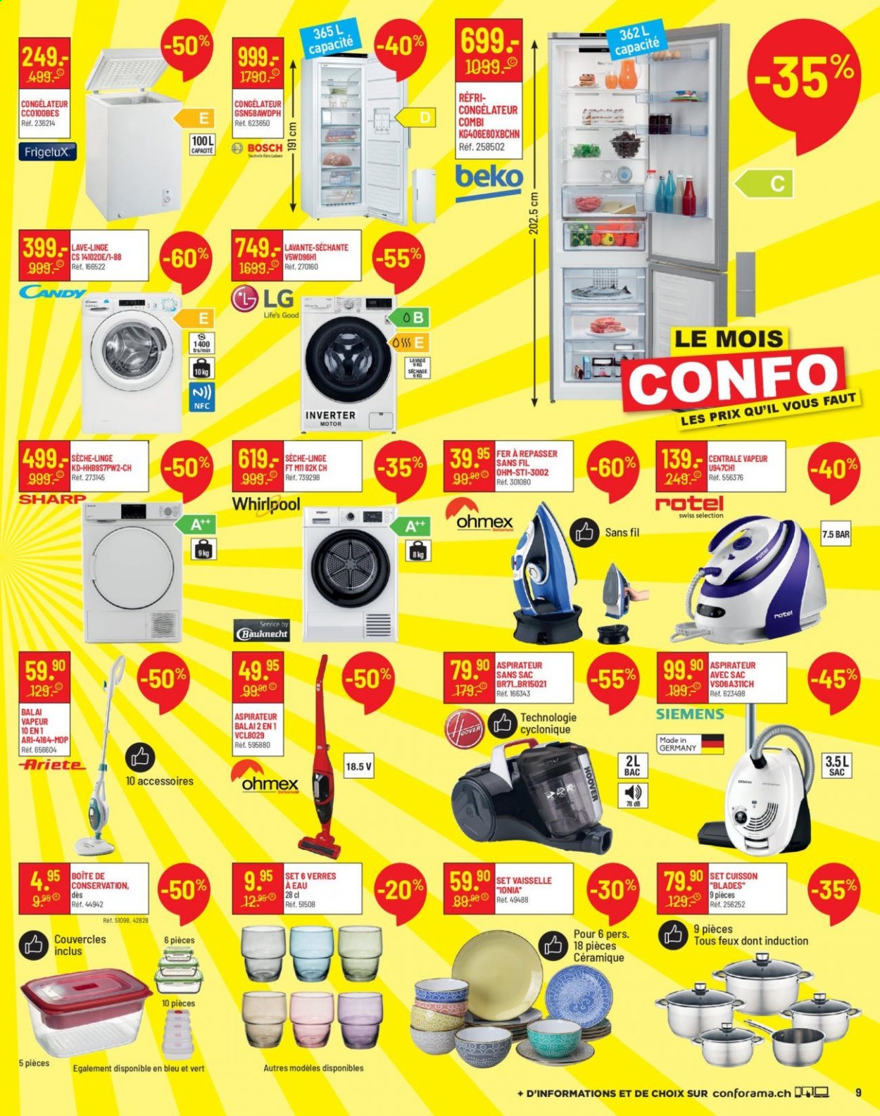 Volantino Conforama - 16.3.2021 - 29.3.2021. Pagina 9