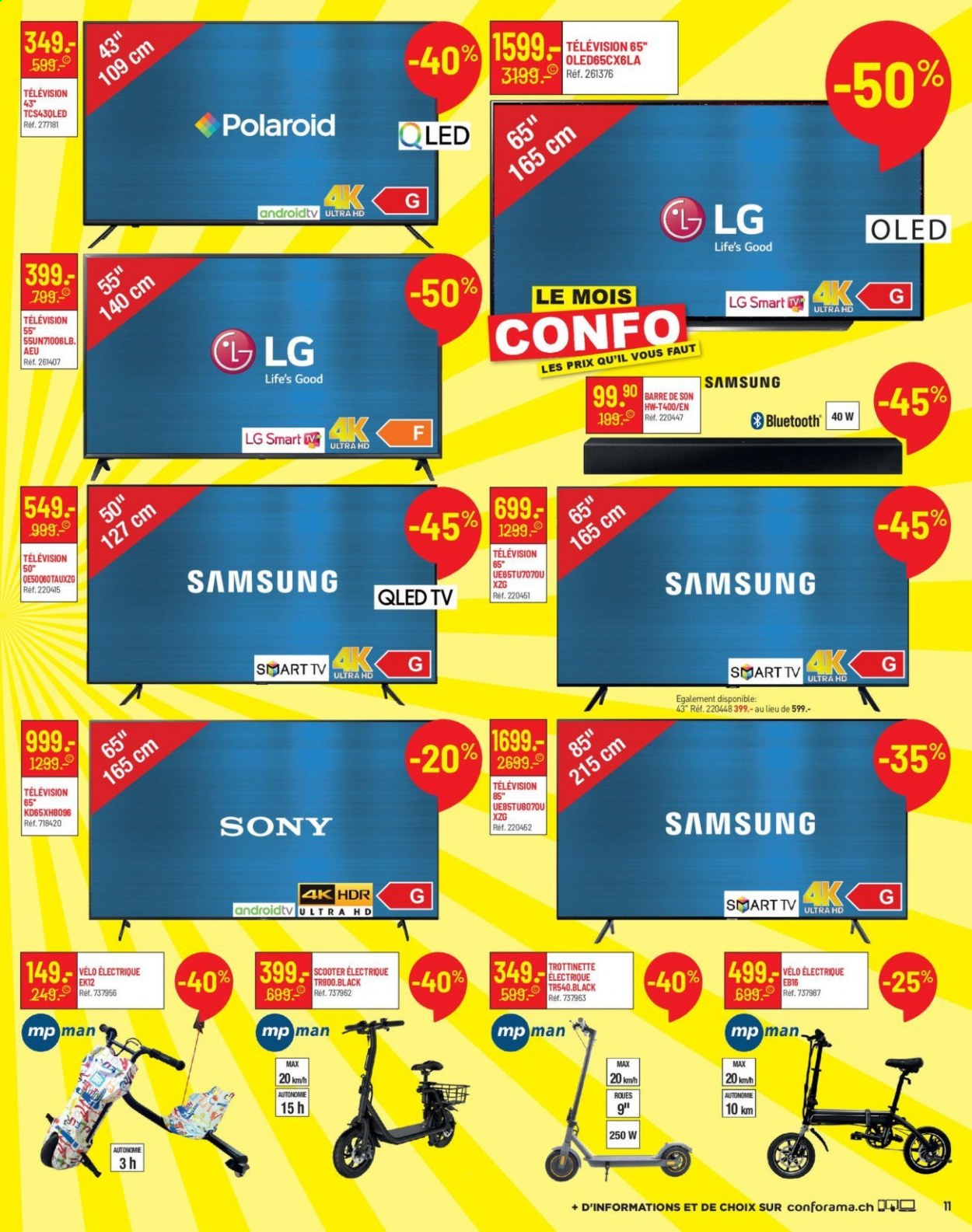 Volantino Conforama - 16.3.2021 - 29.3.2021. Pagina 11