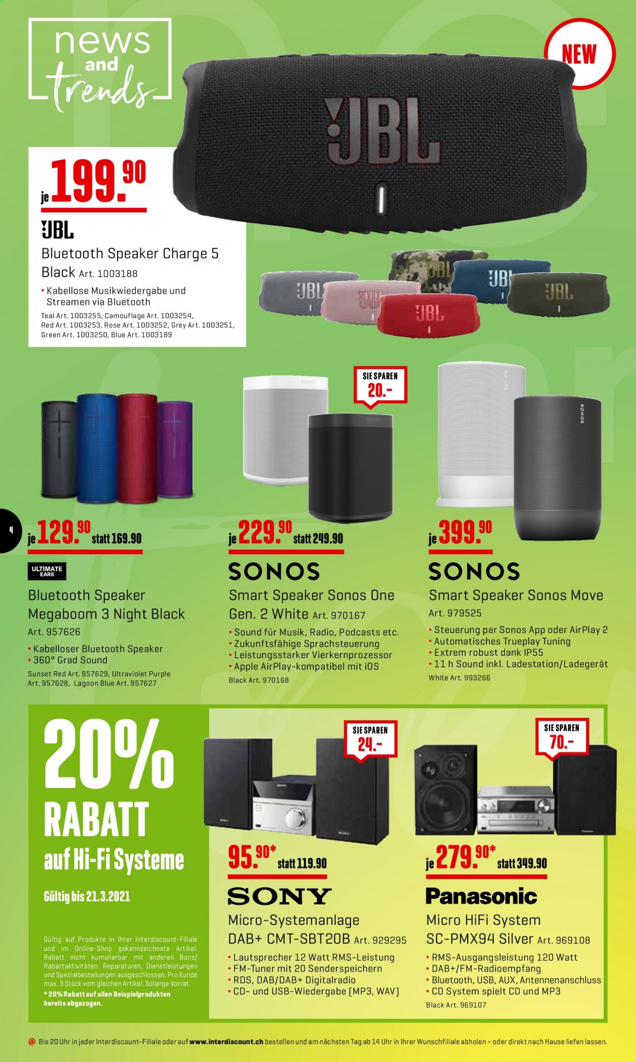 Catalogue Interdiscount - 15.3.2021 - 21.3.2021. Page 4