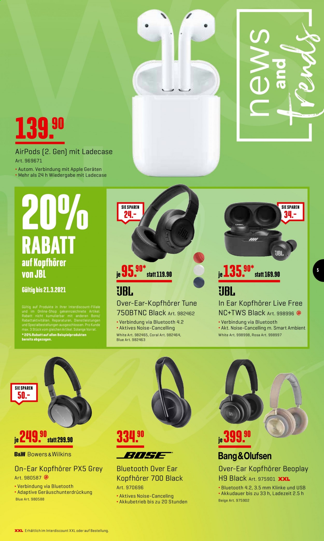 Catalogue Interdiscount - 15.3.2021 - 21.3.2021. Page 5