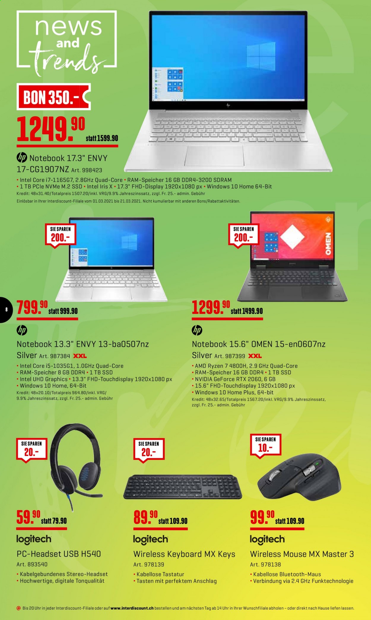 Catalogue Interdiscount - 15.3.2021 - 21.3.2021. Page 8