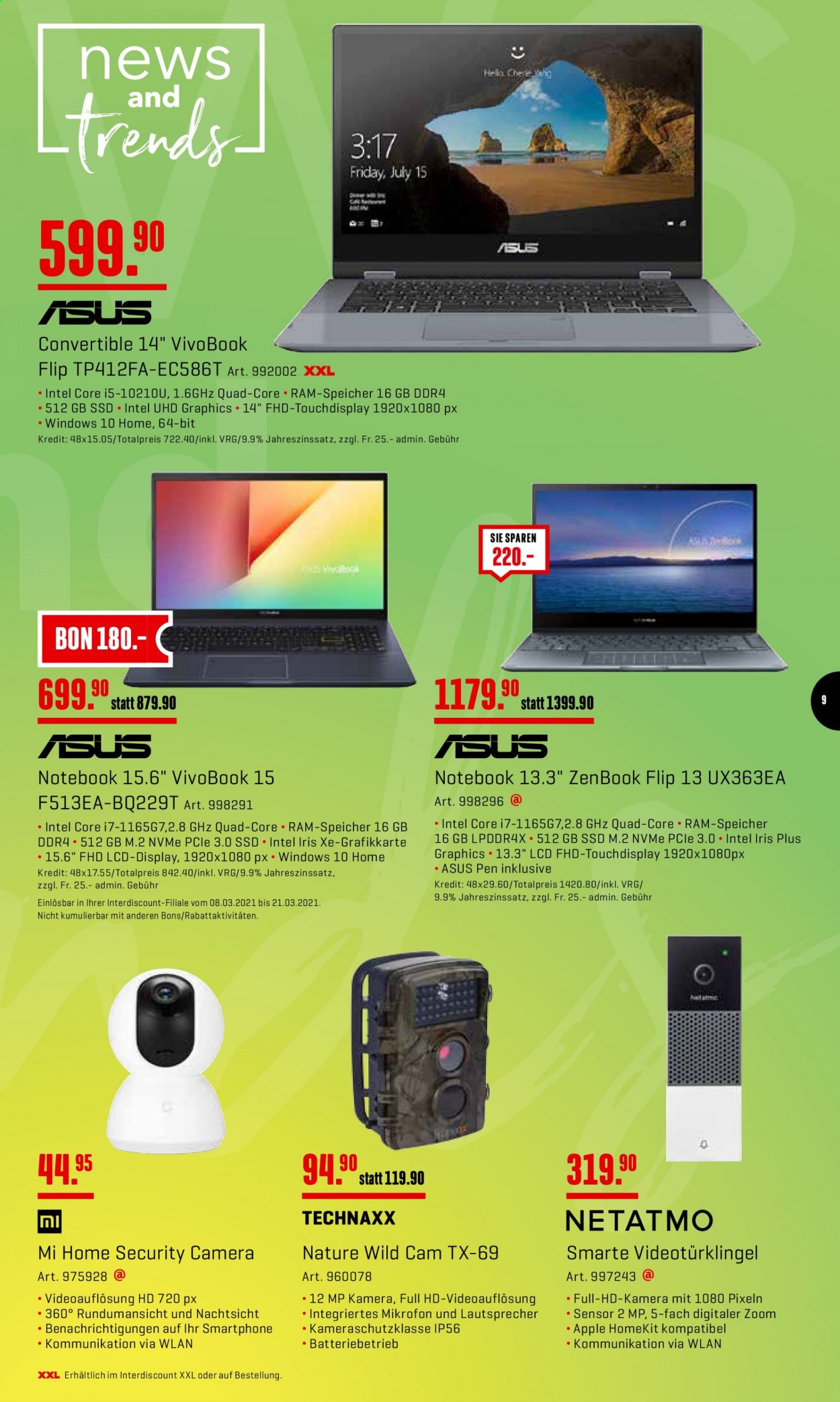 Catalogue Interdiscount - 15.3.2021 - 21.3.2021. Page 9