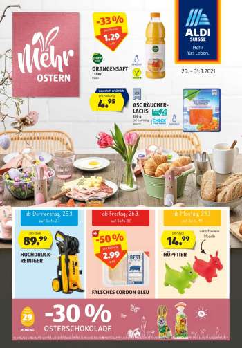 Volantino Aldi - 25.3.2021 - 31.3.2021.